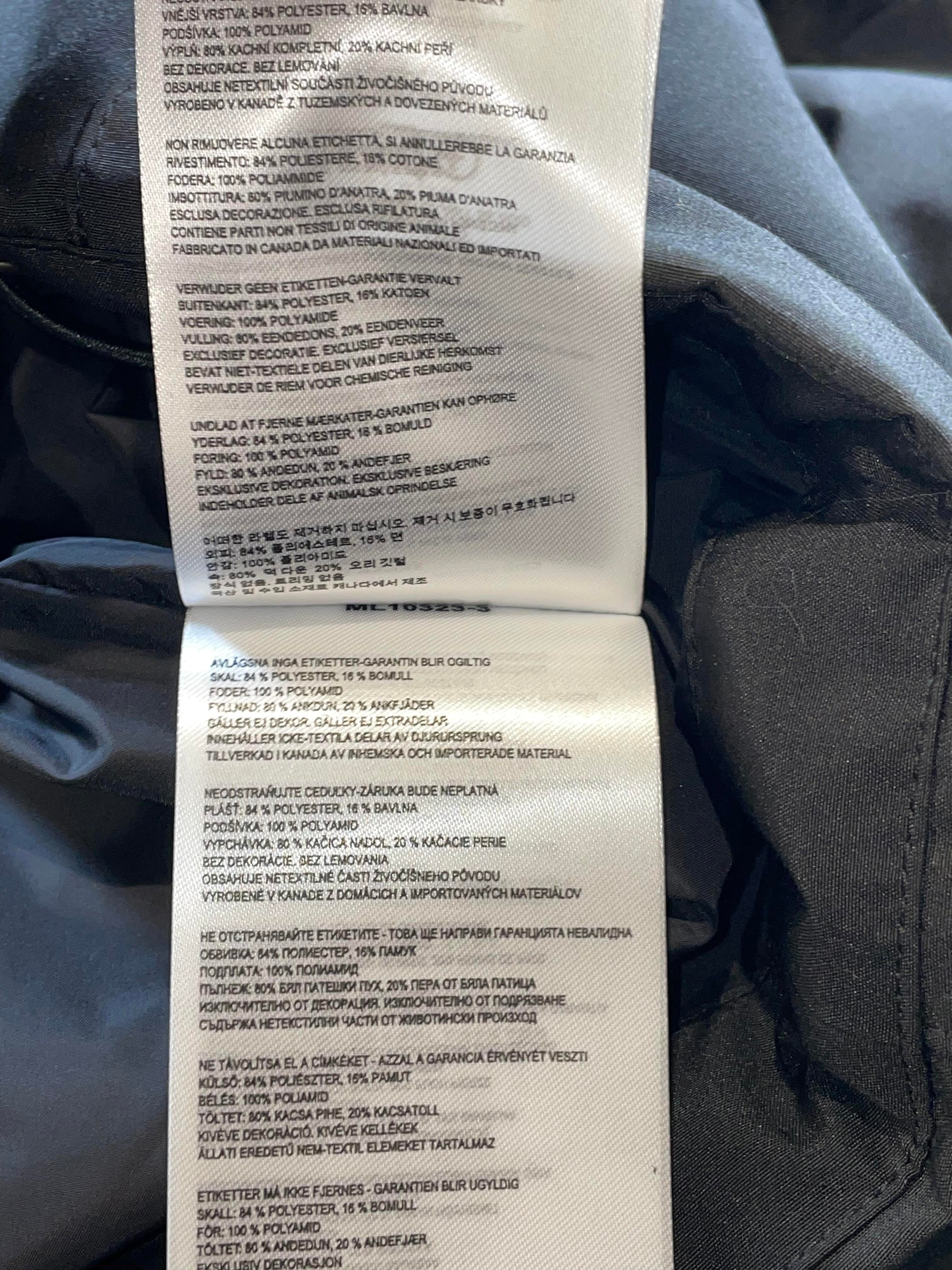 Canada Goose Bayview Cropped Grey Parka Jacket