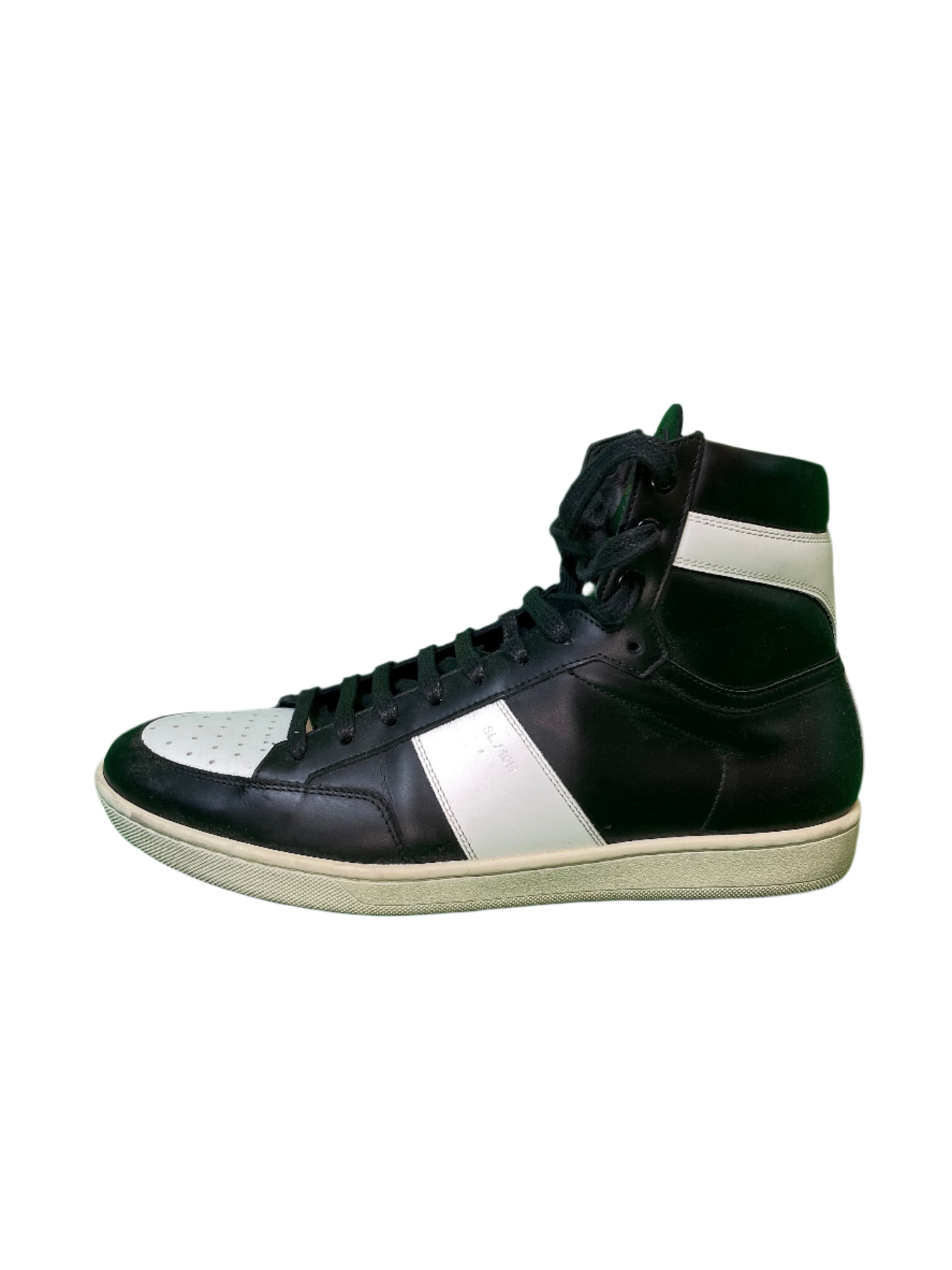 YSL Hi Black & White Sneaker