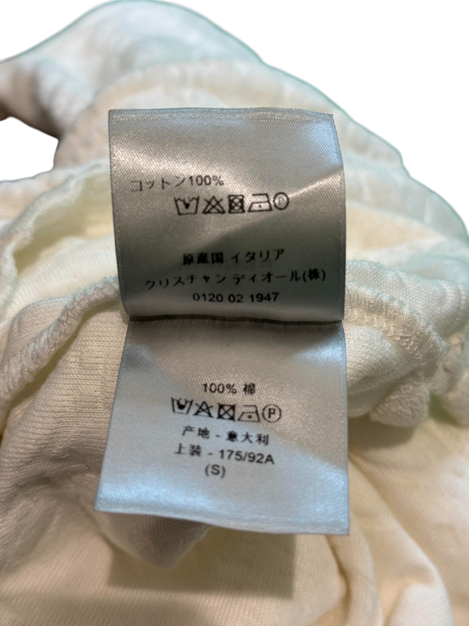 Dior CD Logo Polo White