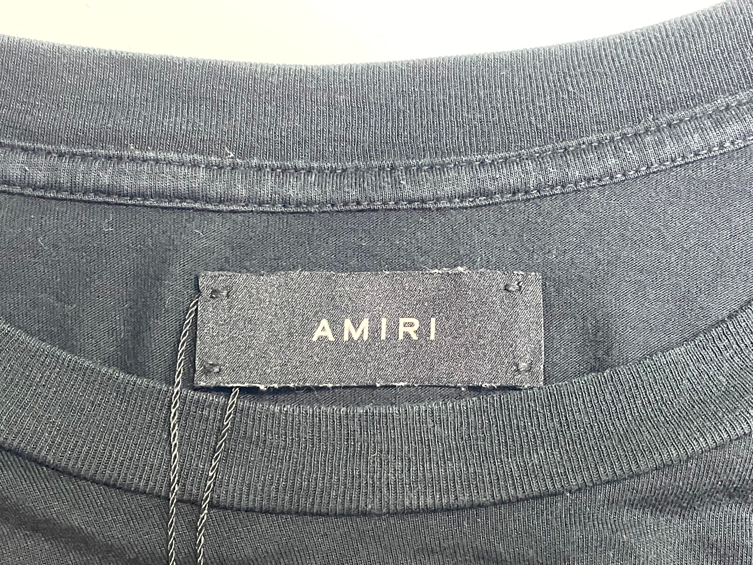 Amiri MA Black & White Tee