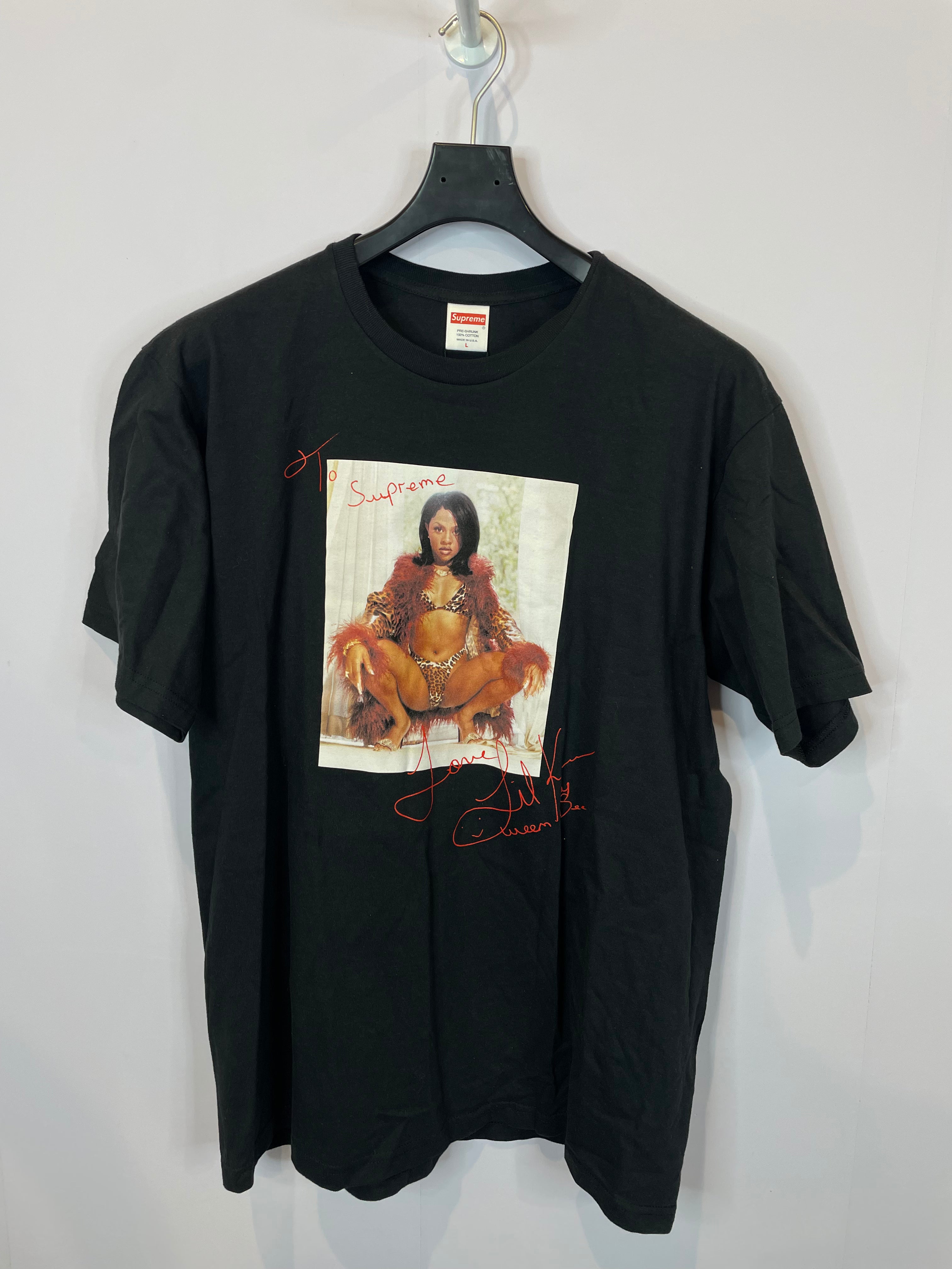 Supreme Lil Kim Tee Black New In Plastic Large
