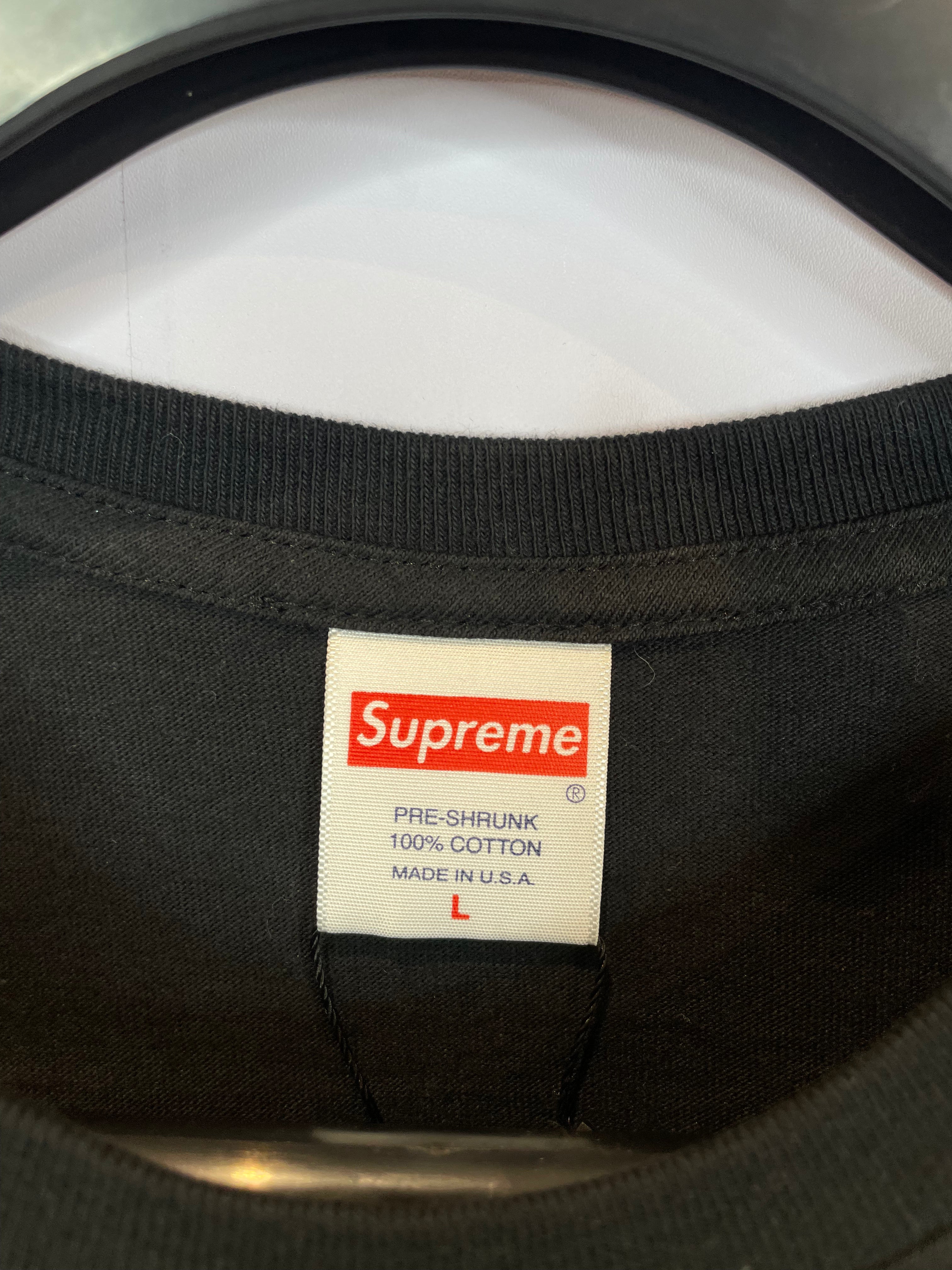 Supreme Lil Kim Tee Black New In Plastic Large