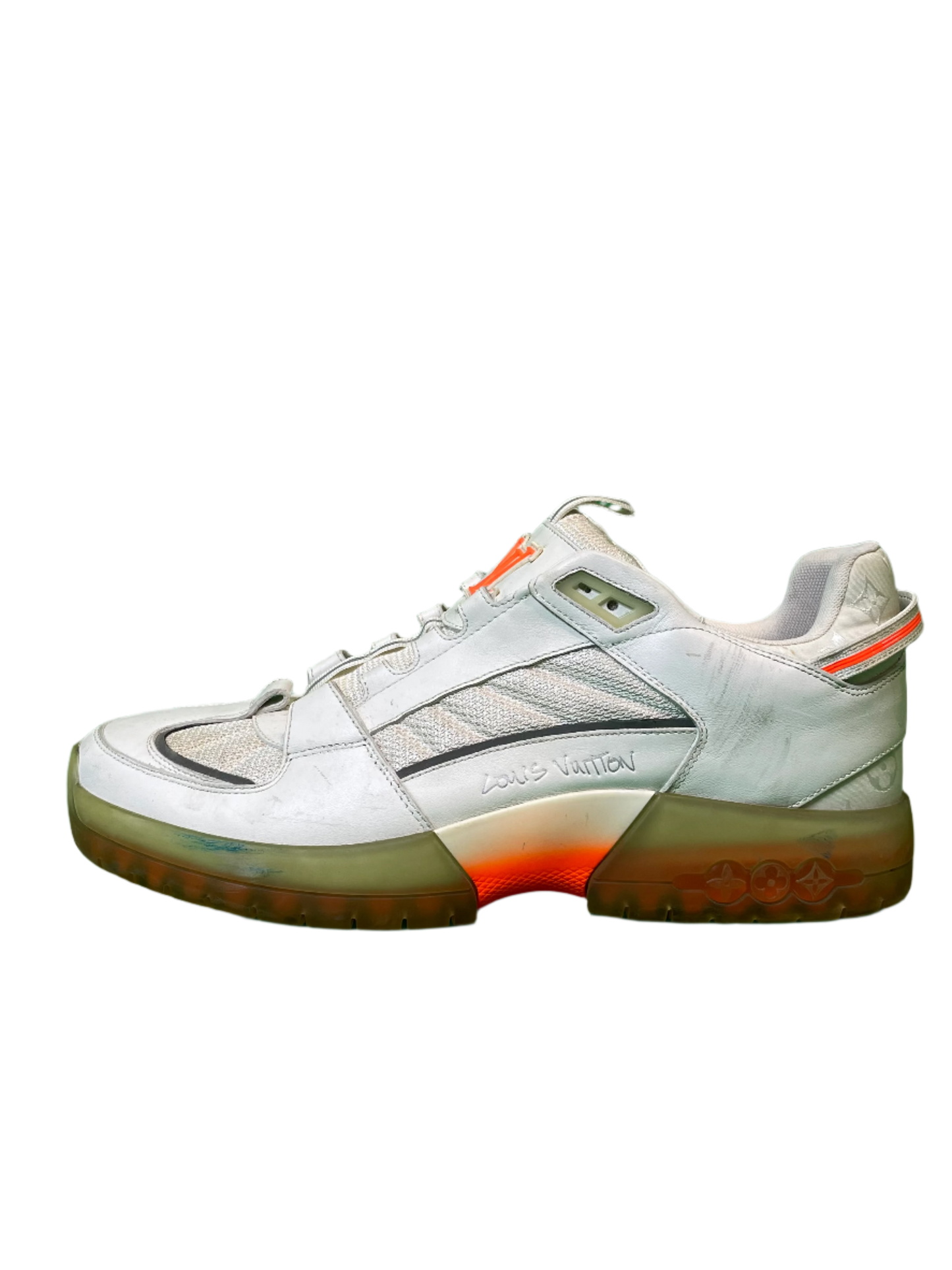 LV Monogram White & Orange Sneaker