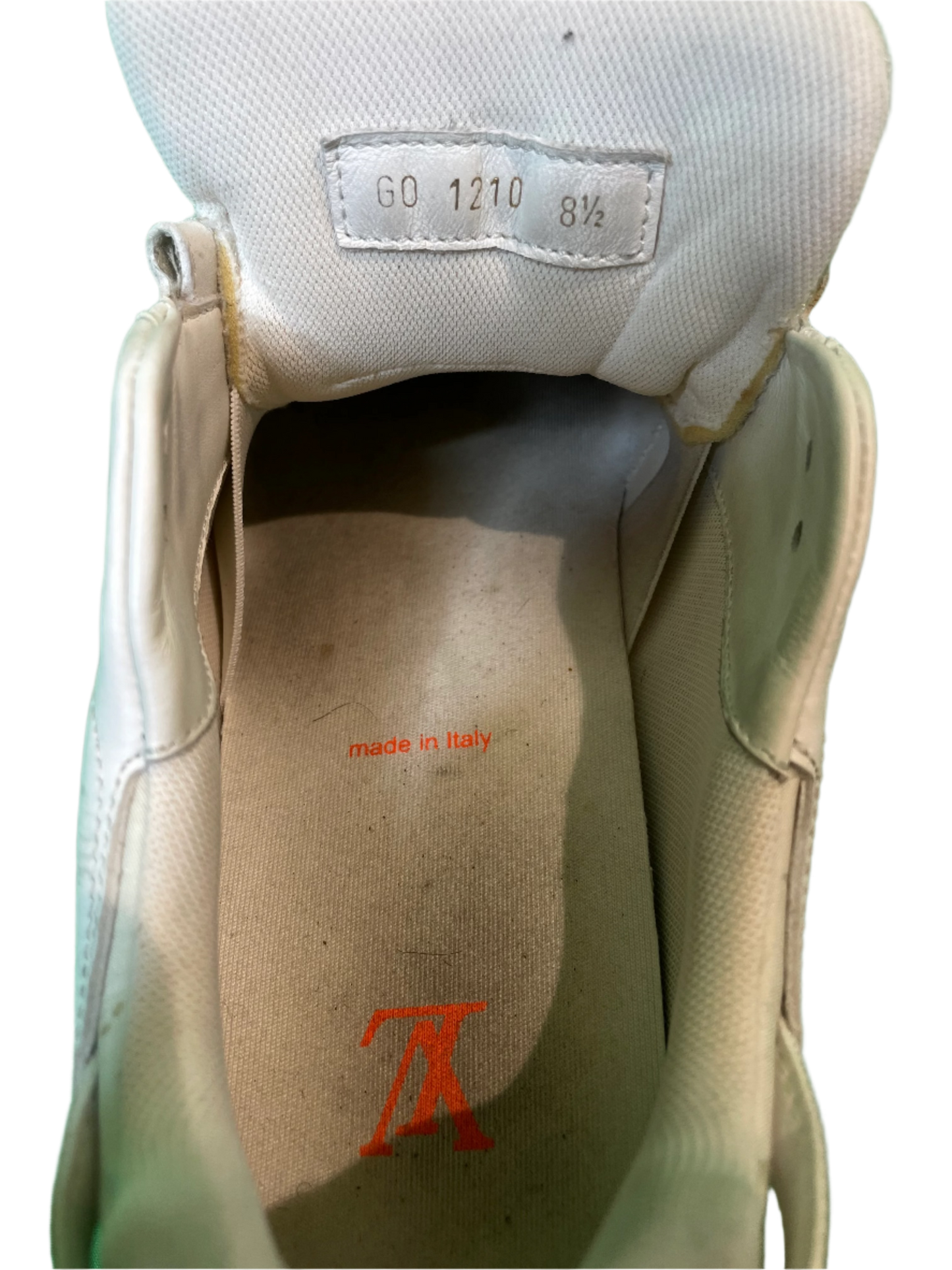 LV Monogram White & Orange Sneaker