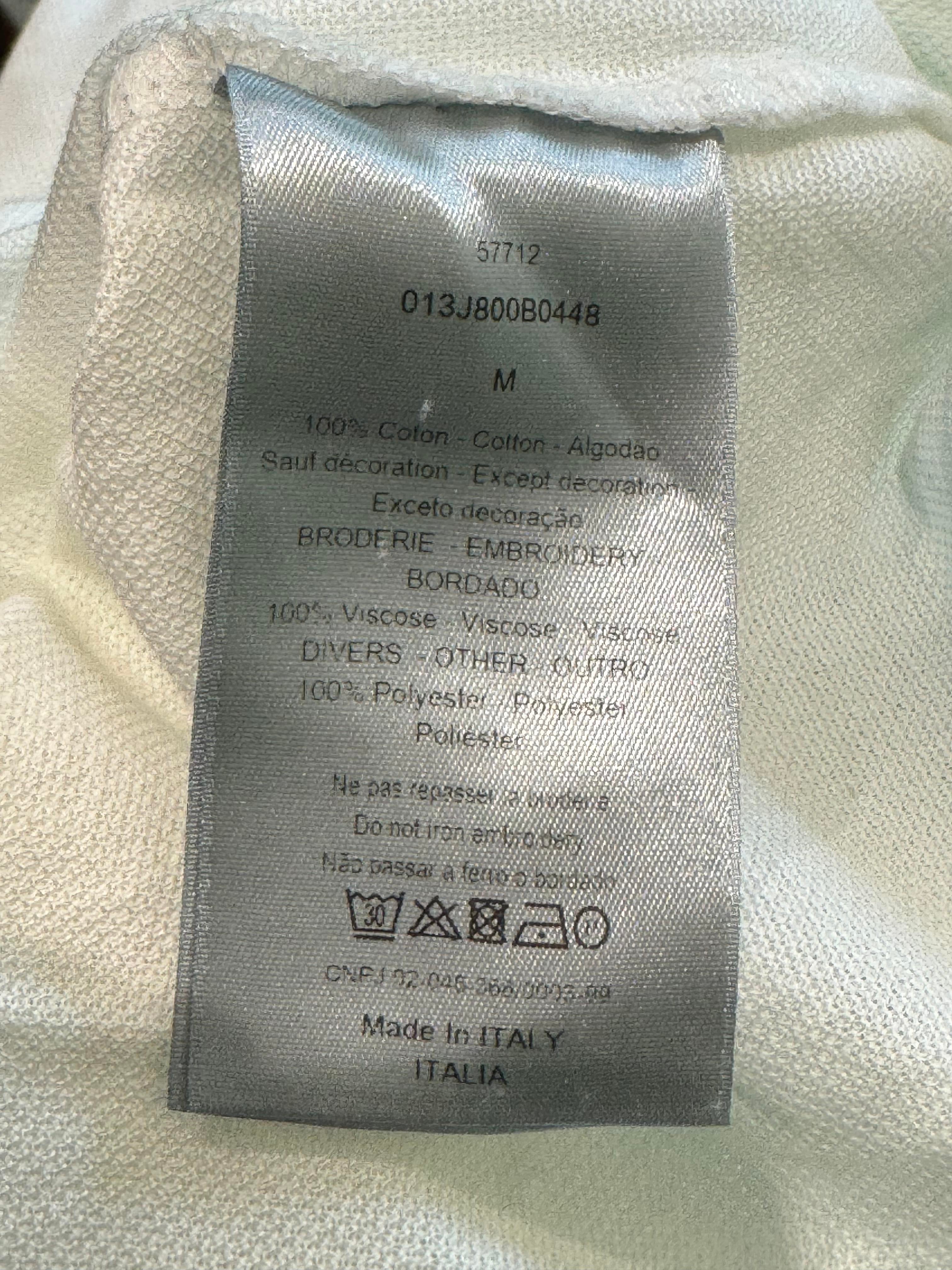 Dior Polo White Pink Blue