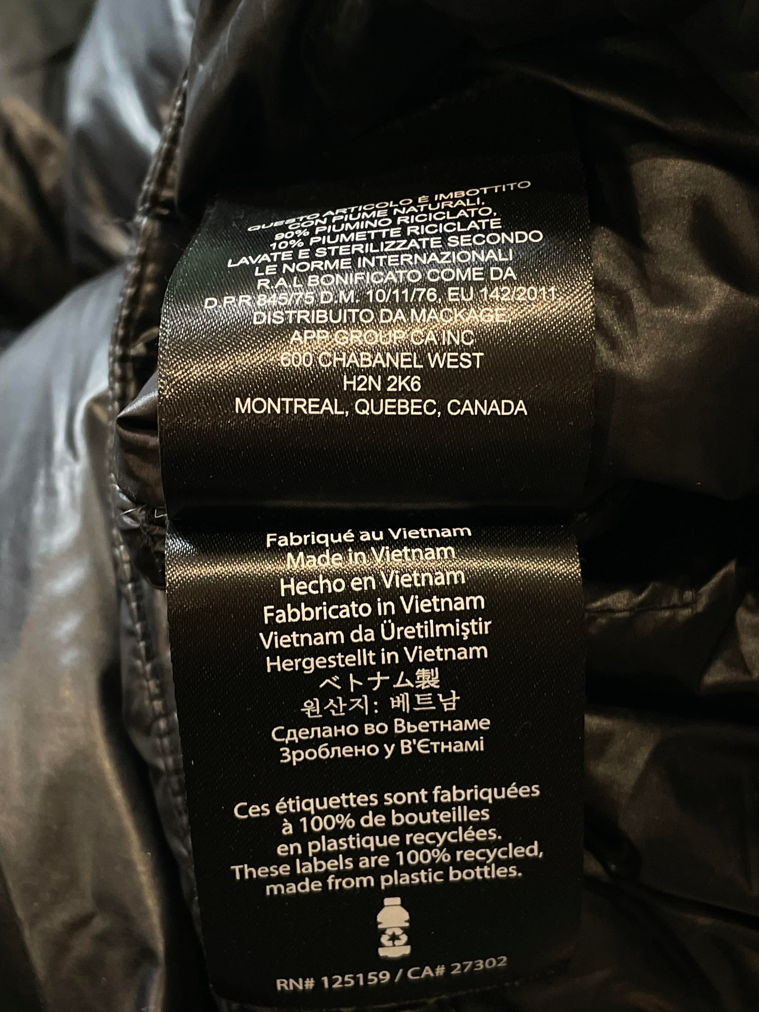 Mackage Kent (48) Black Jacket
