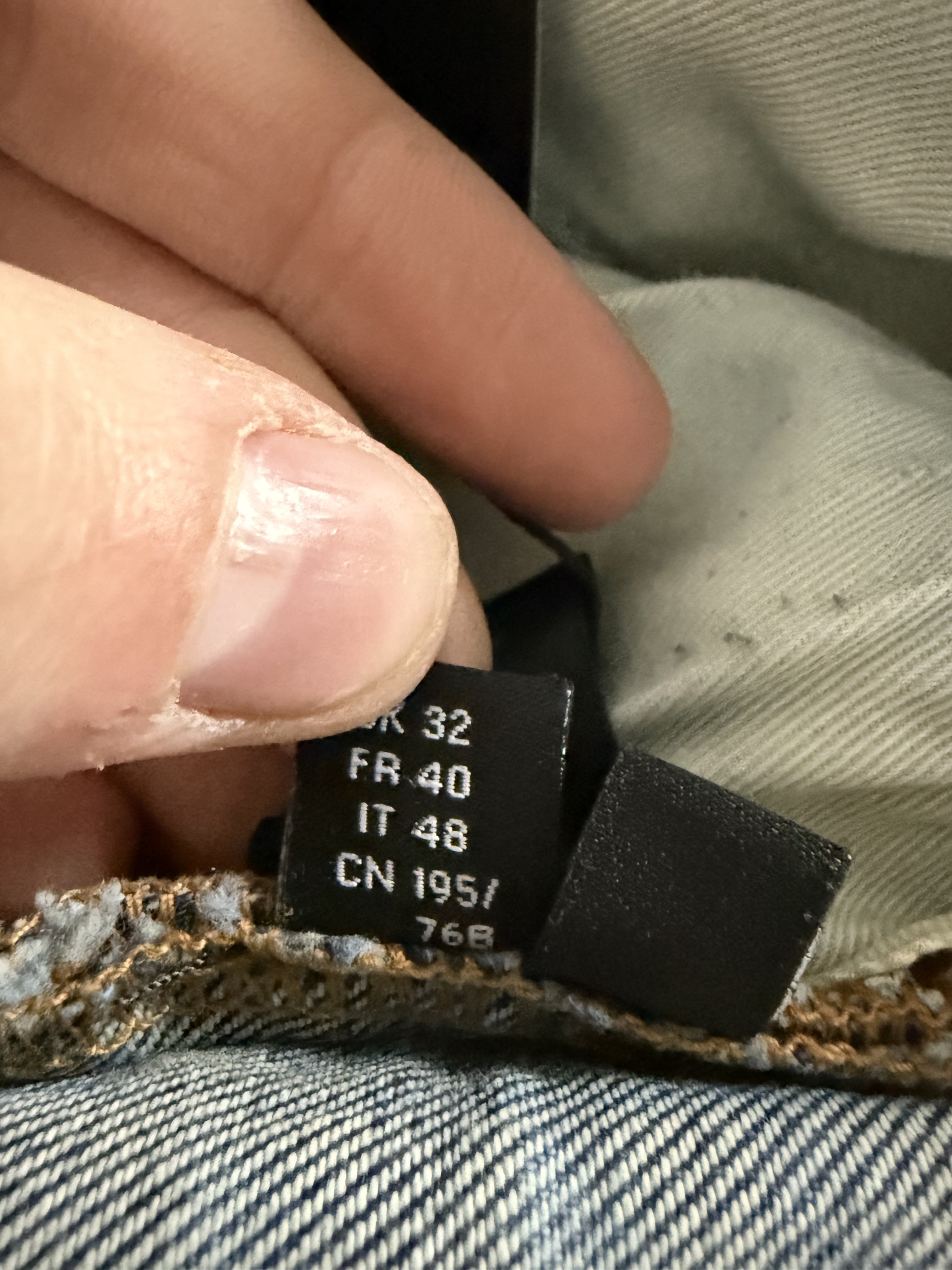 Amiri Plain Thrasher Light Wash Jeans