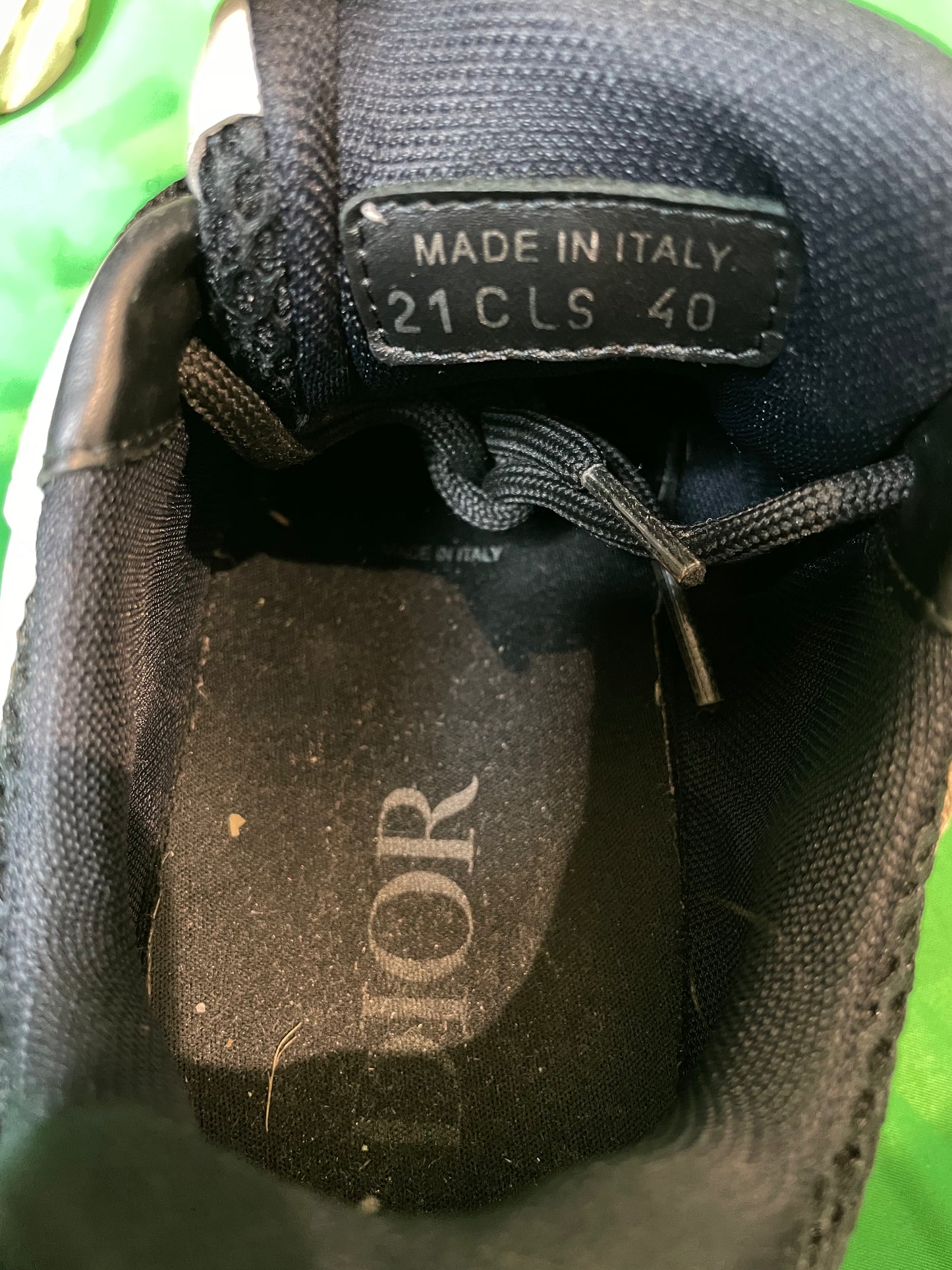 Dior B22 Purple & Yellow Sneaker