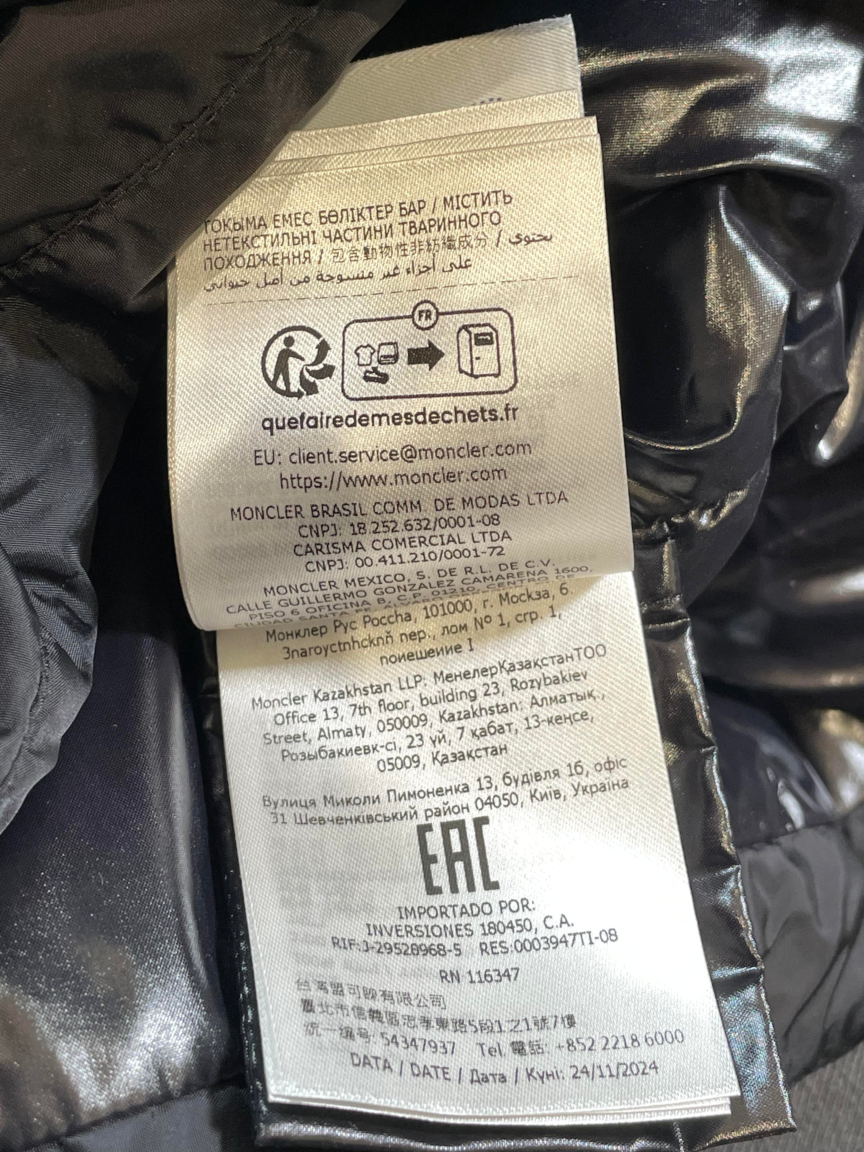 Moncler Montcla (3) Black Puffer Jacket