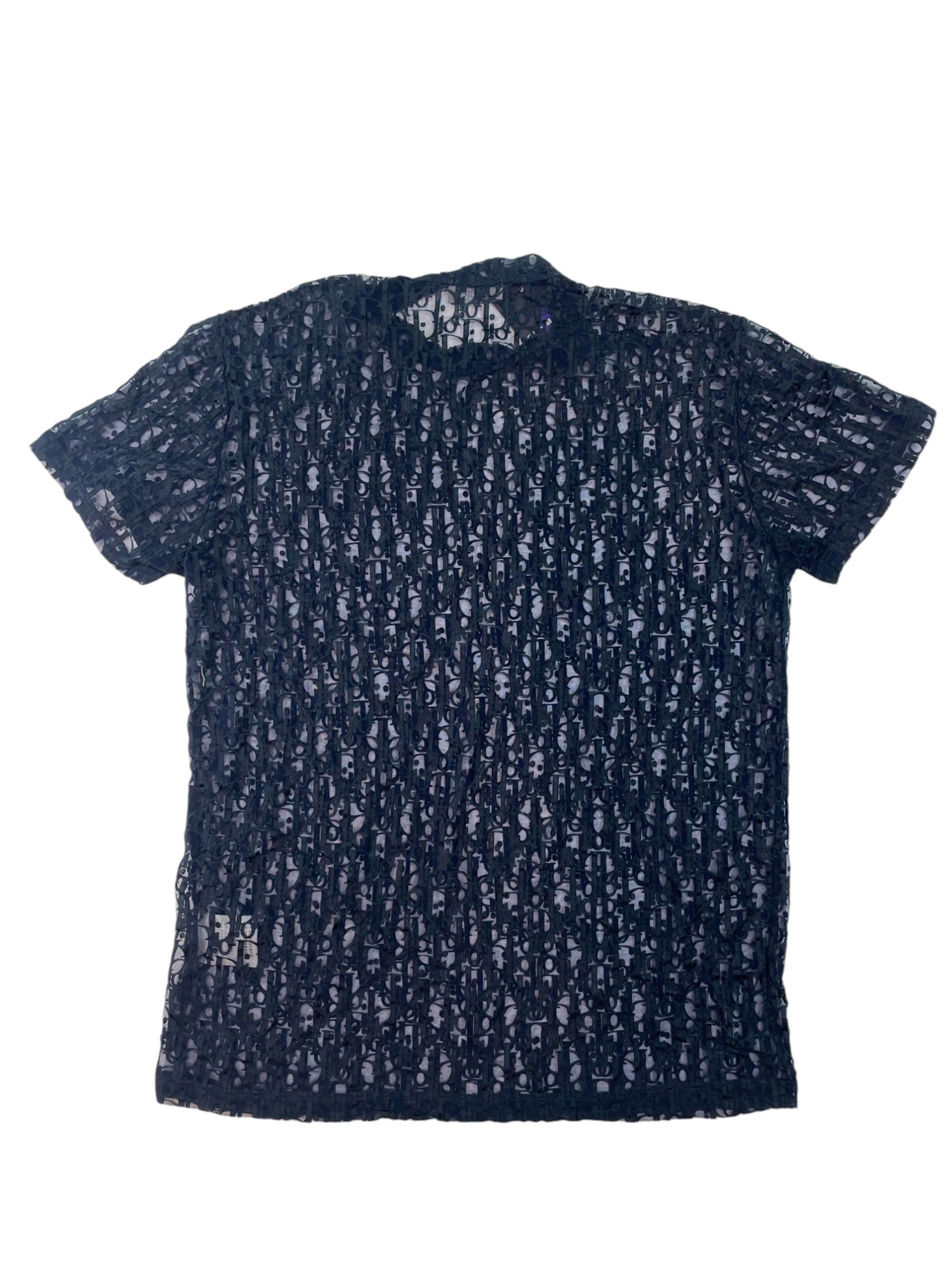 Dior Oblique Translucent Navy T-shirt