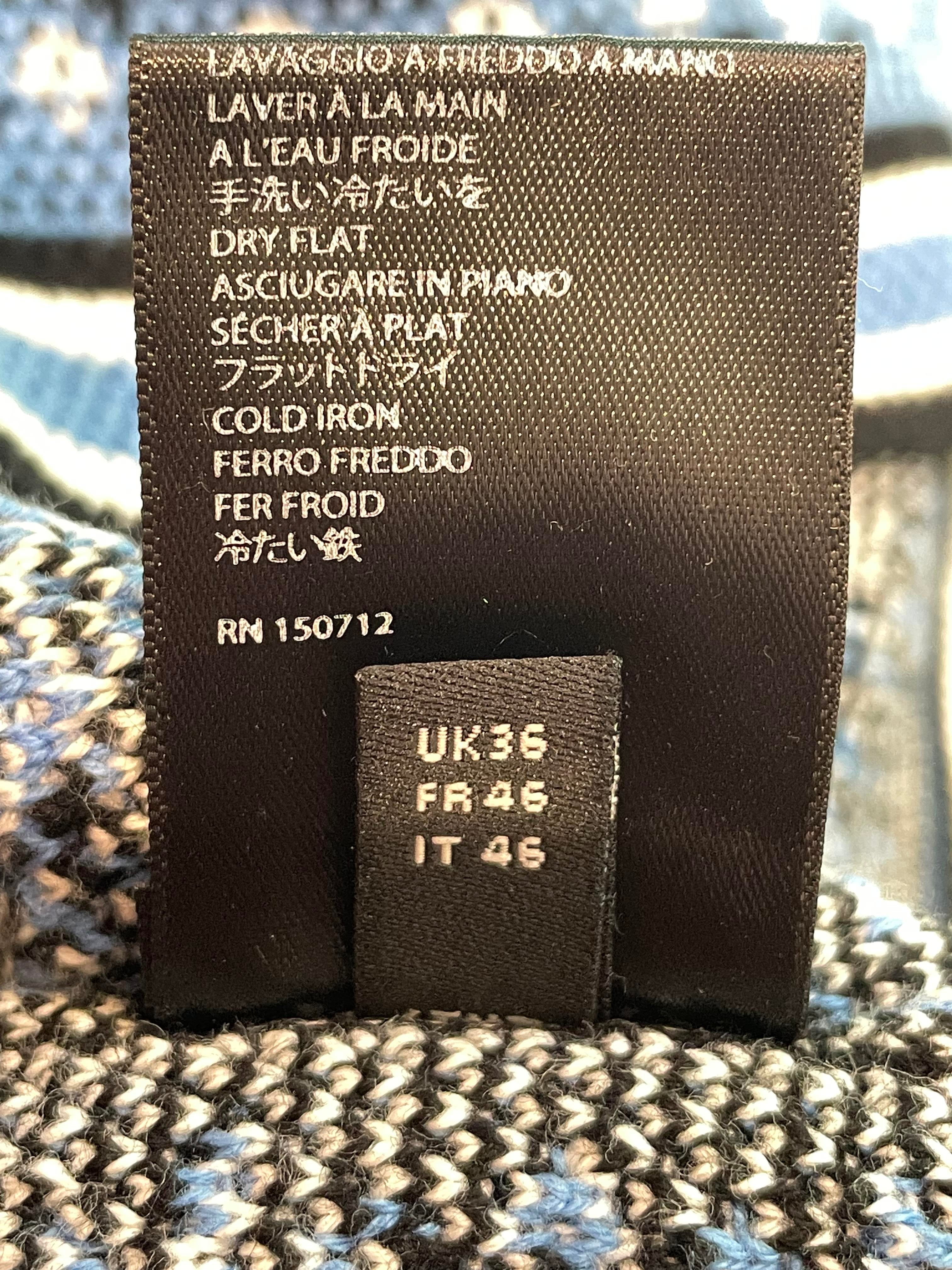 Amiri Baby Blue MA Knit Tank Top