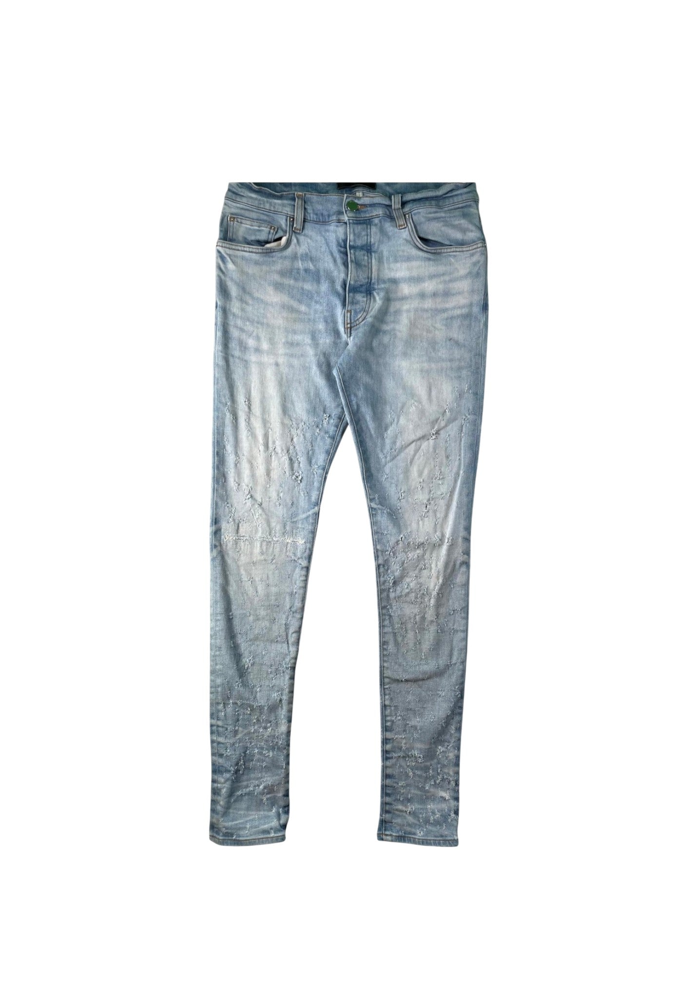 Amiri "Shotgun" Light Wash Jeans