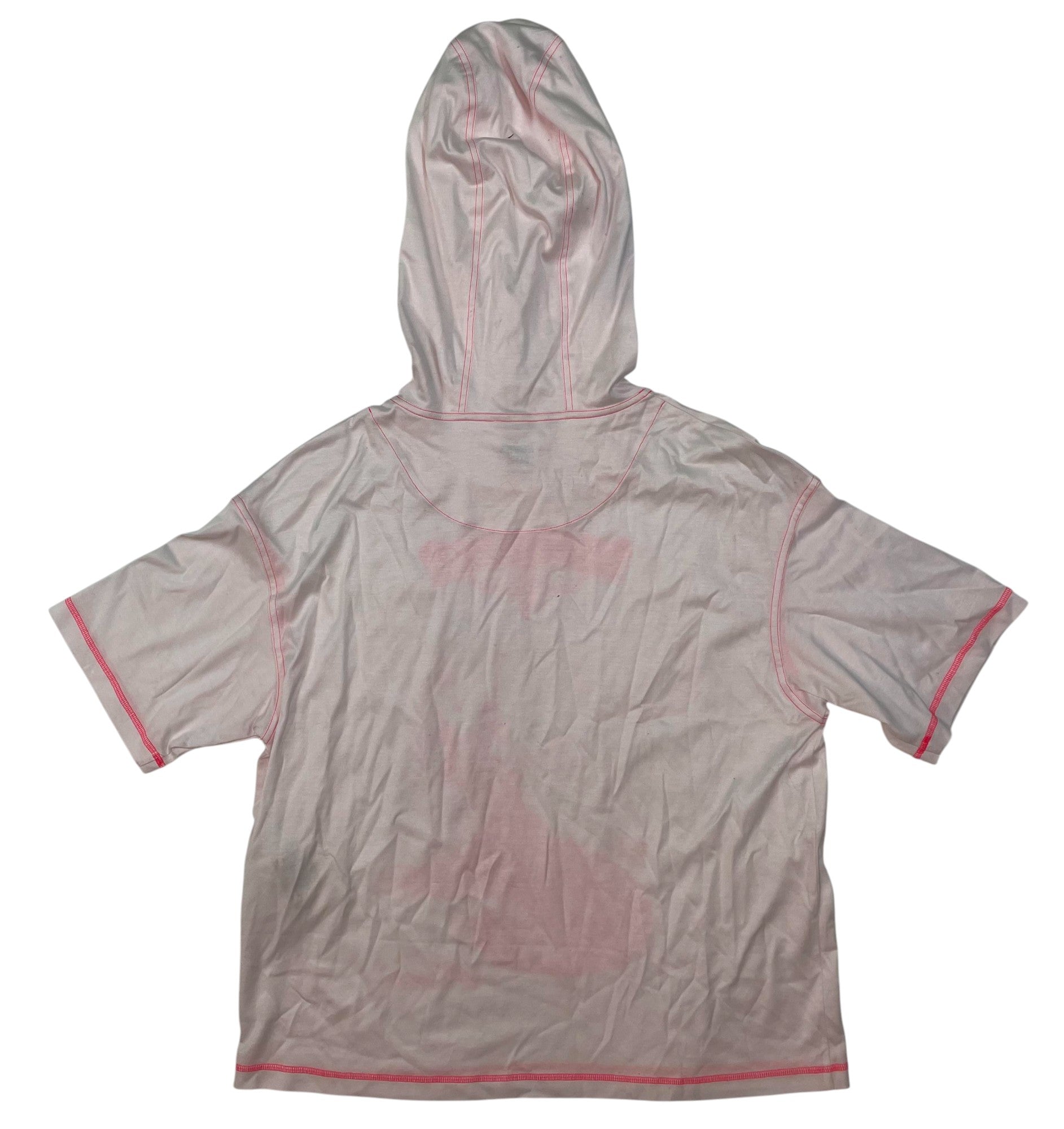 Hermes Jungle Love Women Pink Hooded T-Shirt