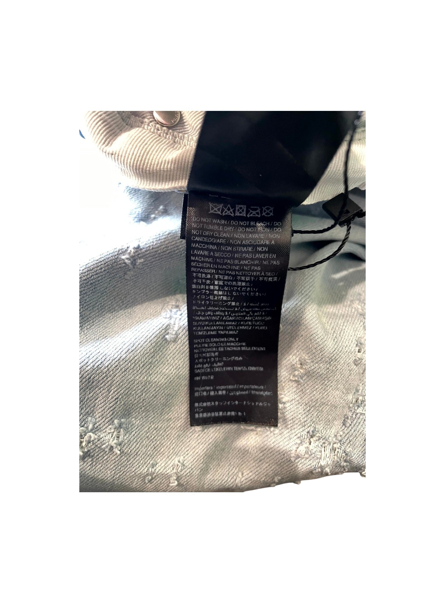 Amiri "Shotgun" Light Wash Jeans
