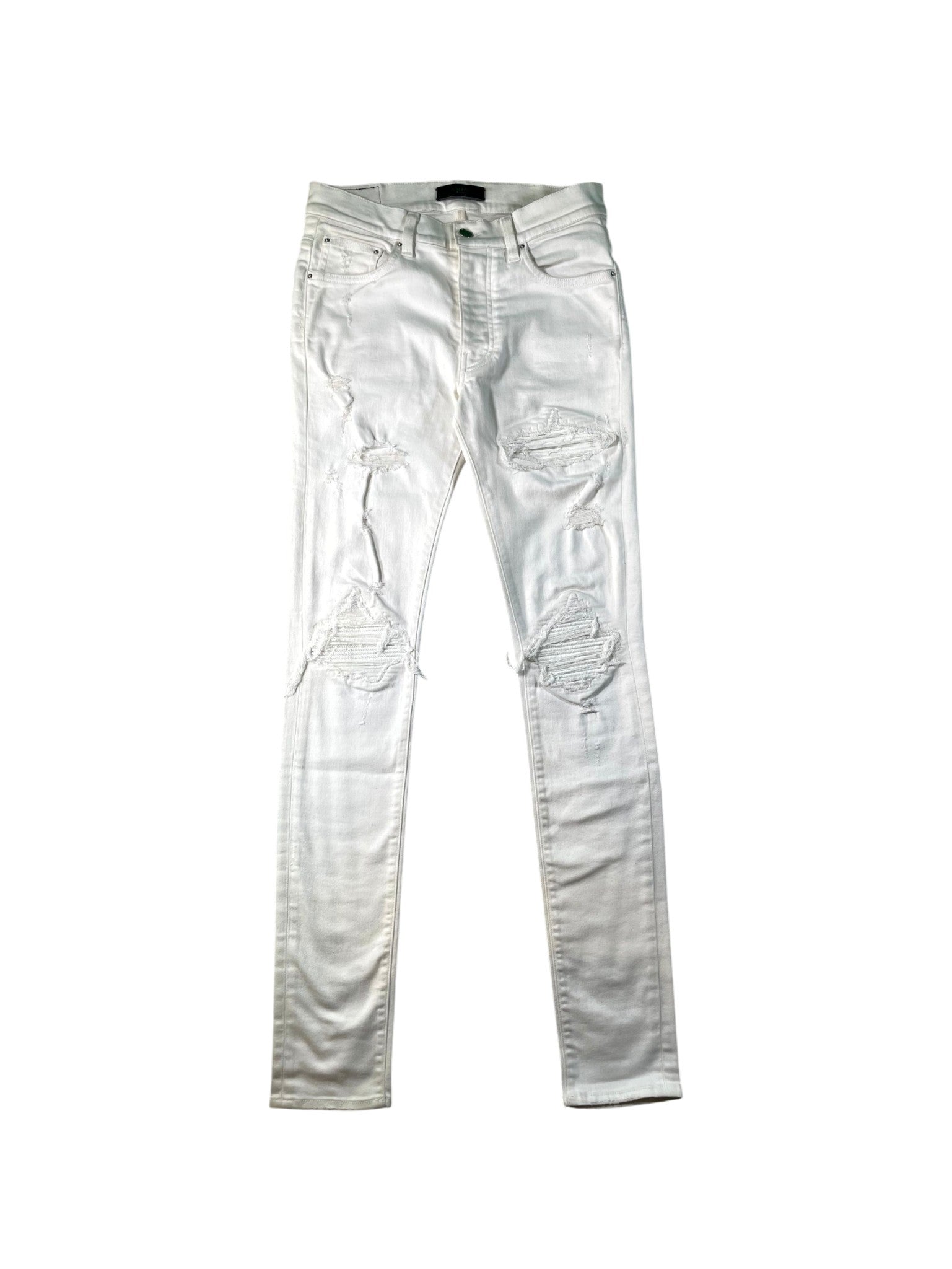 Amiri "MX1" Patch White Jeans