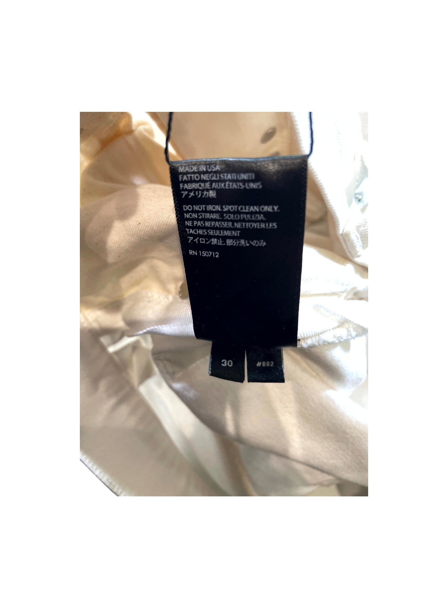 Amiri "MX1" Patch White Jeans
