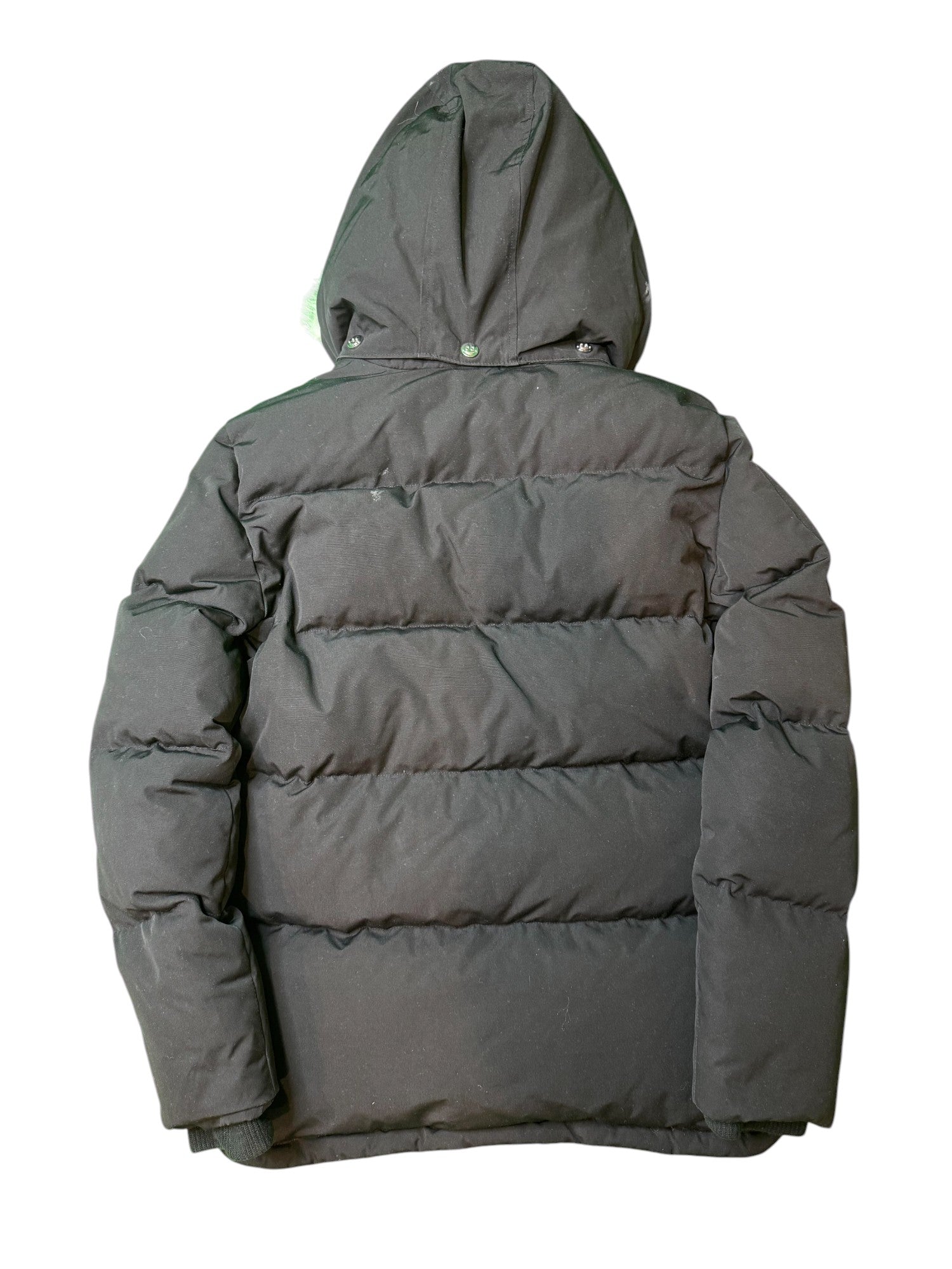 Moose Knuckle Black White Fur Jacket (KIDS)