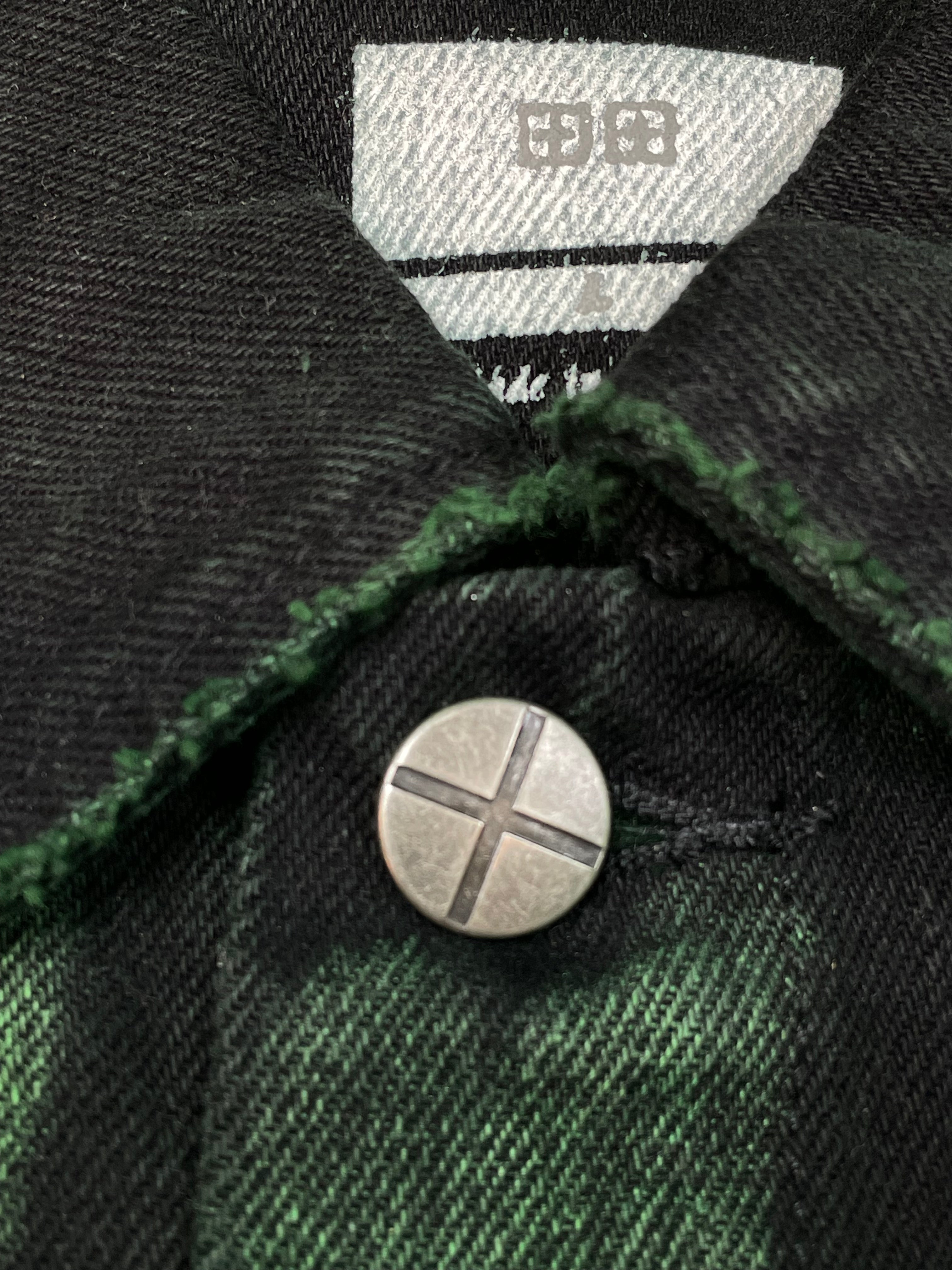 Ksubi Black & Green Jean Jacket