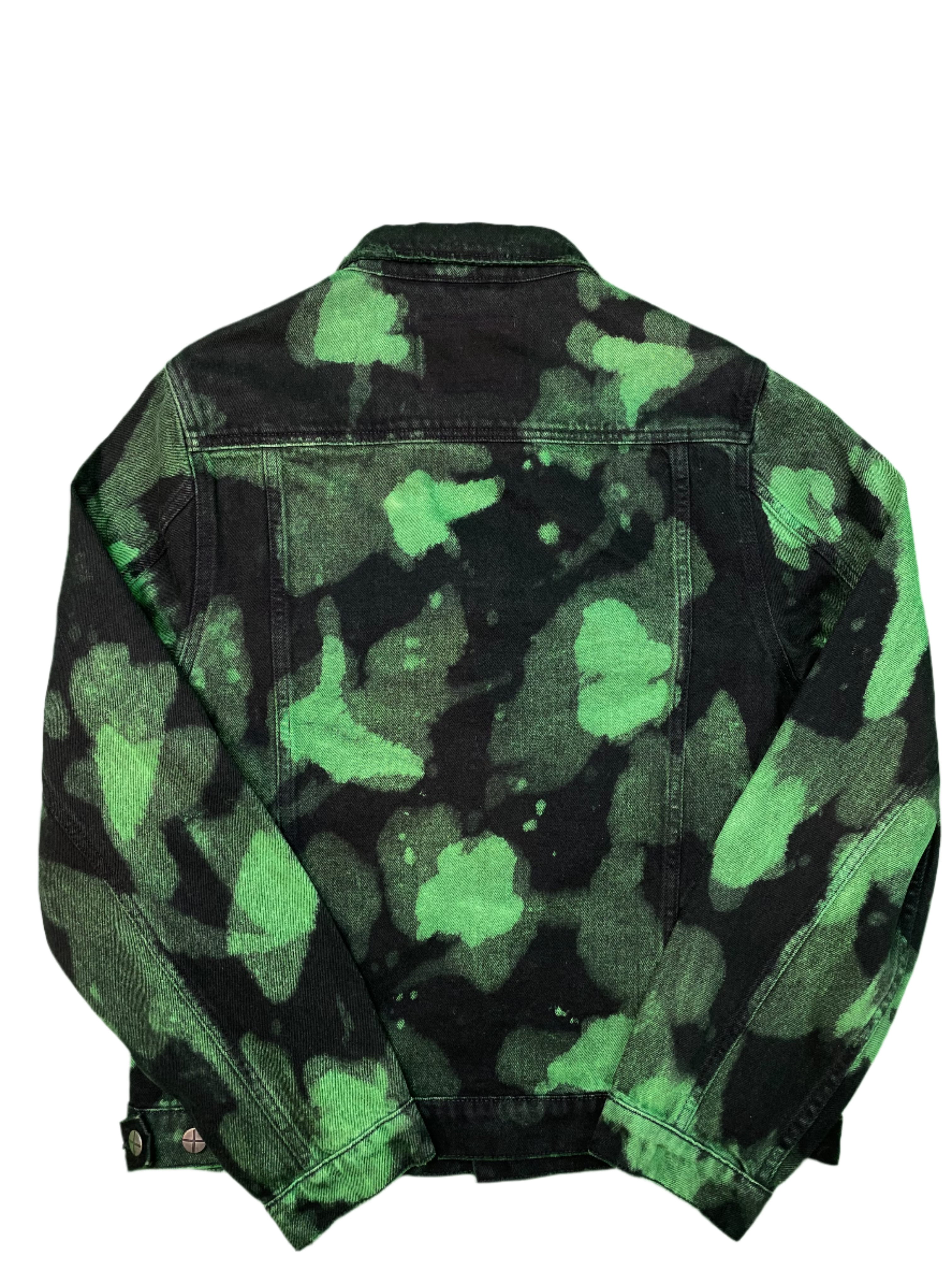 Ksubi Black & Green Jean Jacket