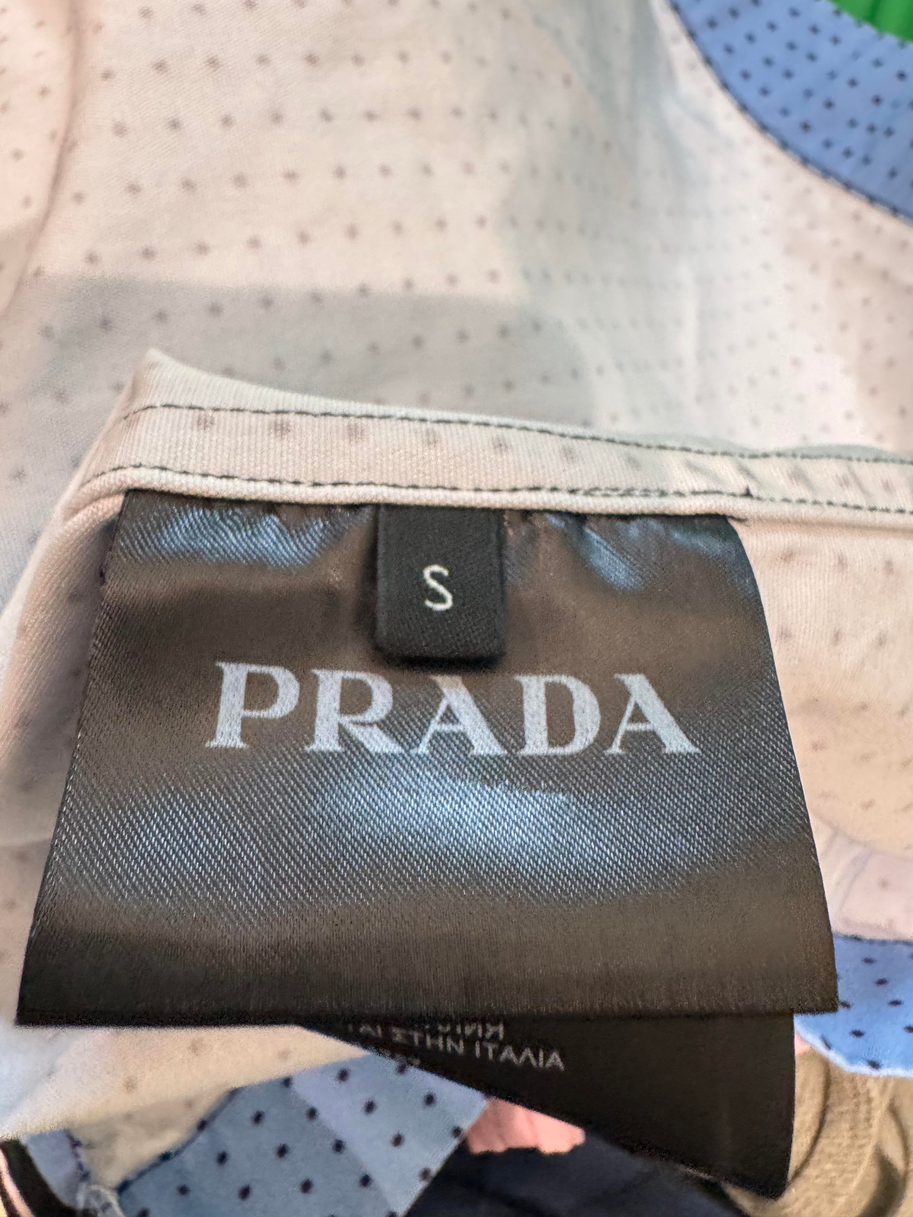 Prada Double Match Button Up