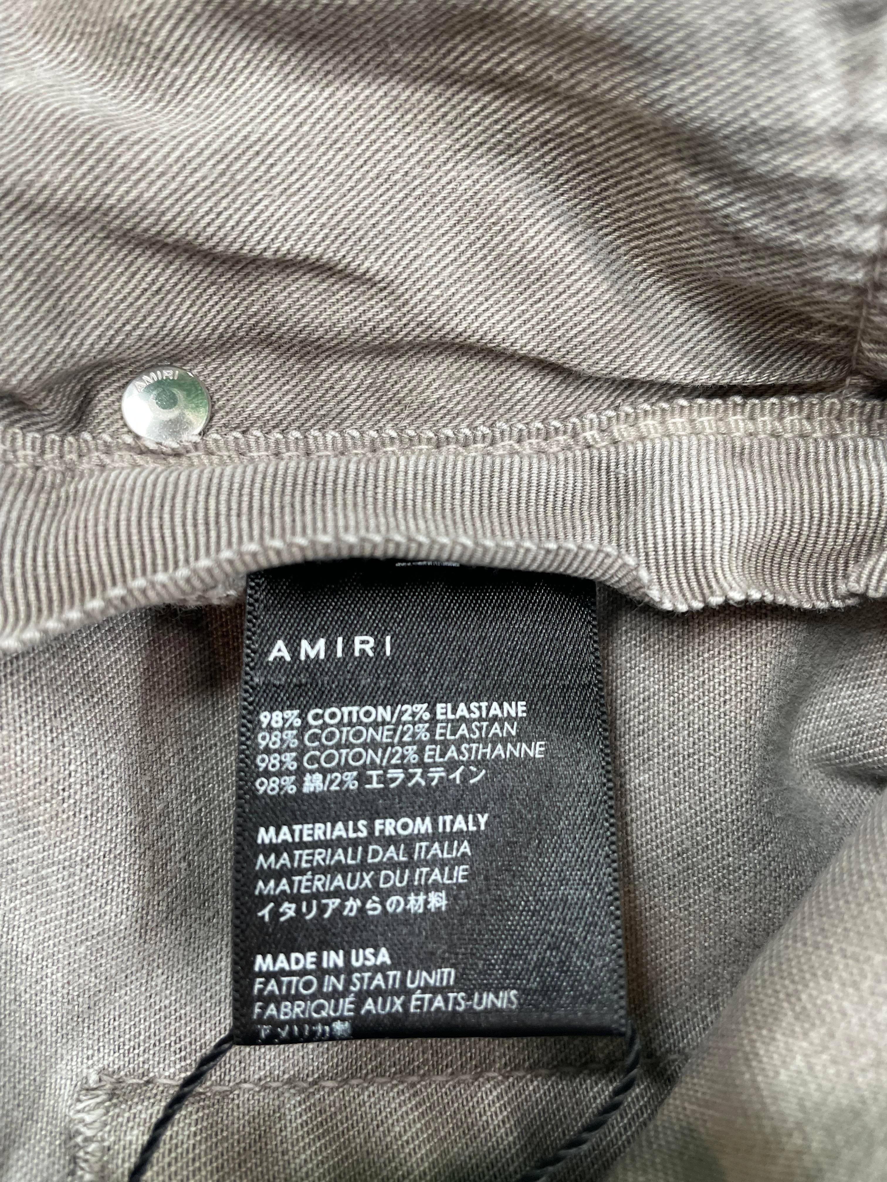 Amiri MX1 OG Grey Jeans