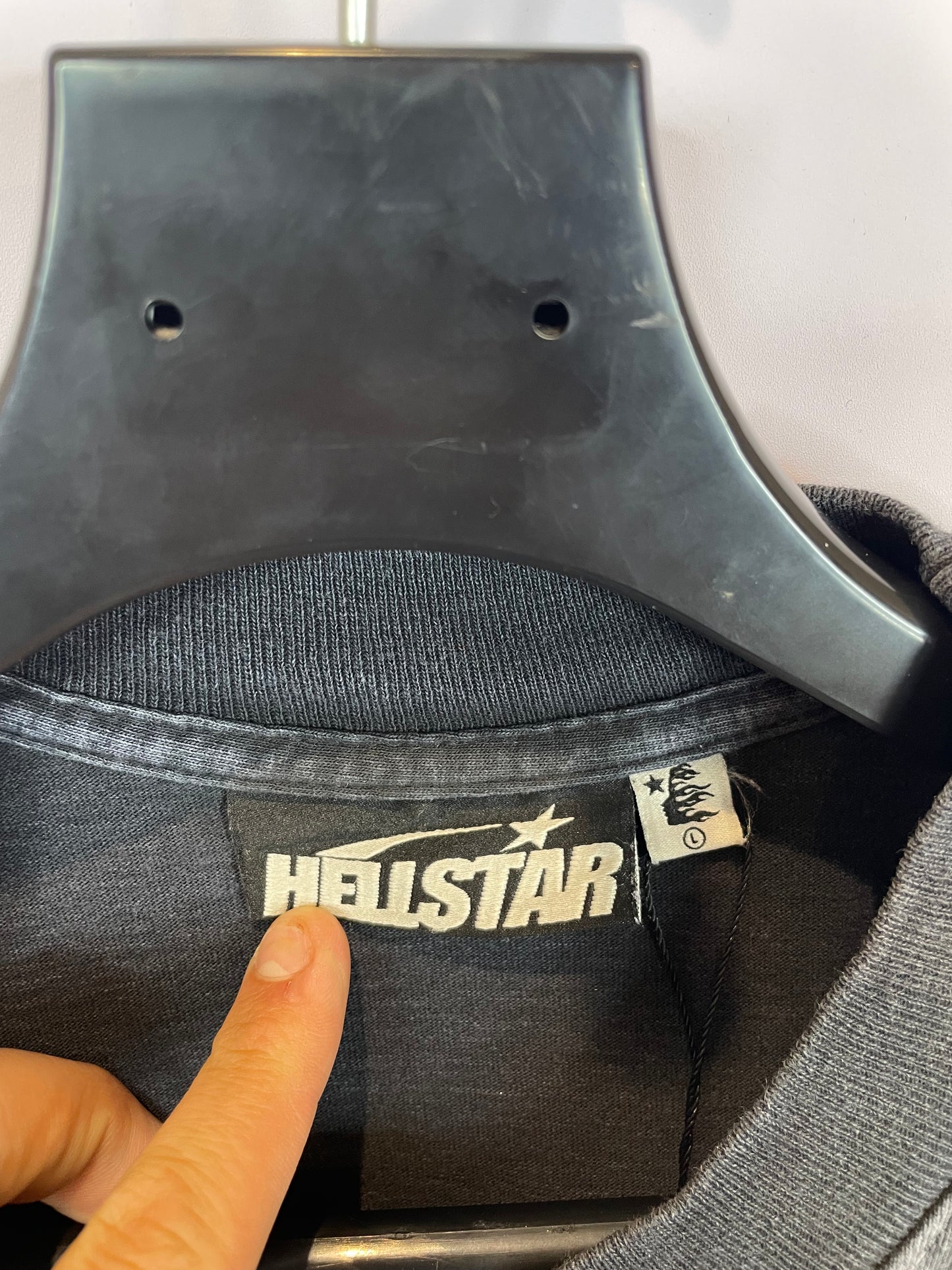 Hellstar Helmet Tee Used Large
