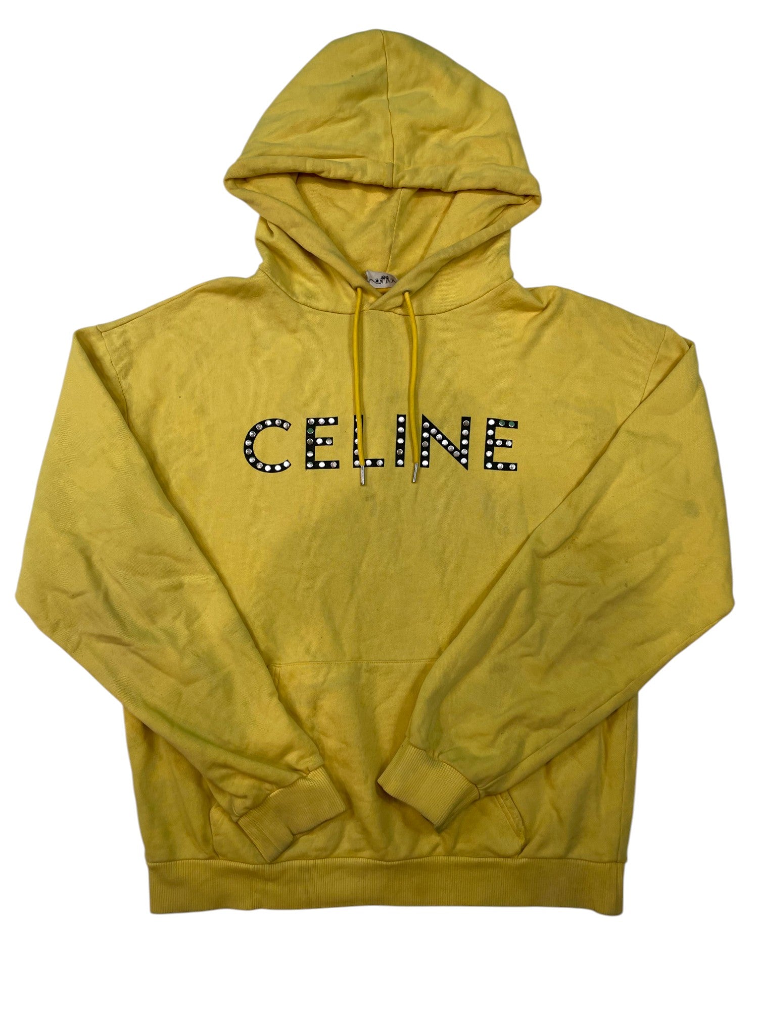 Celine Studded Yellow Hoodie