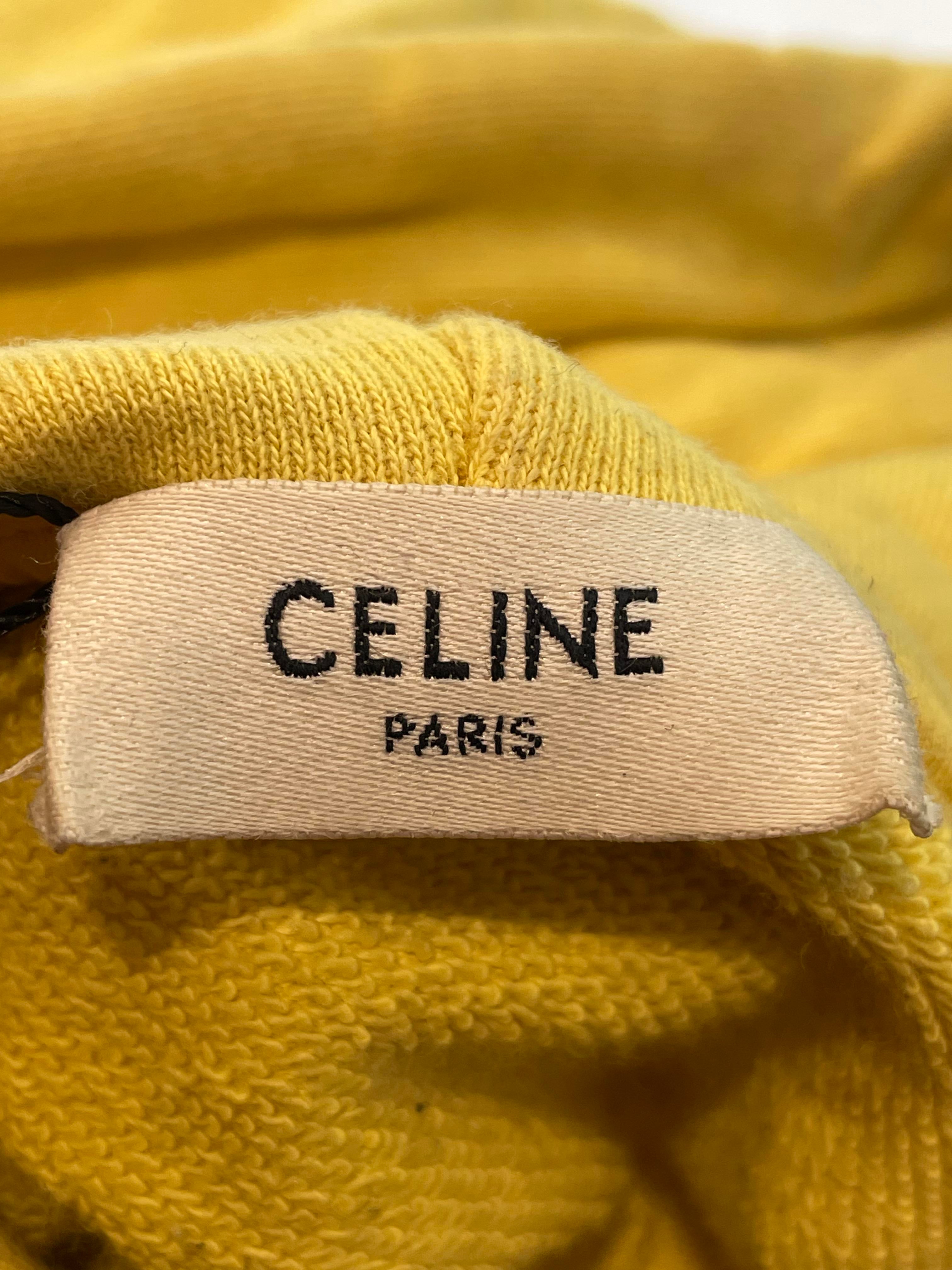 Celine Studded Yellow Hoodie