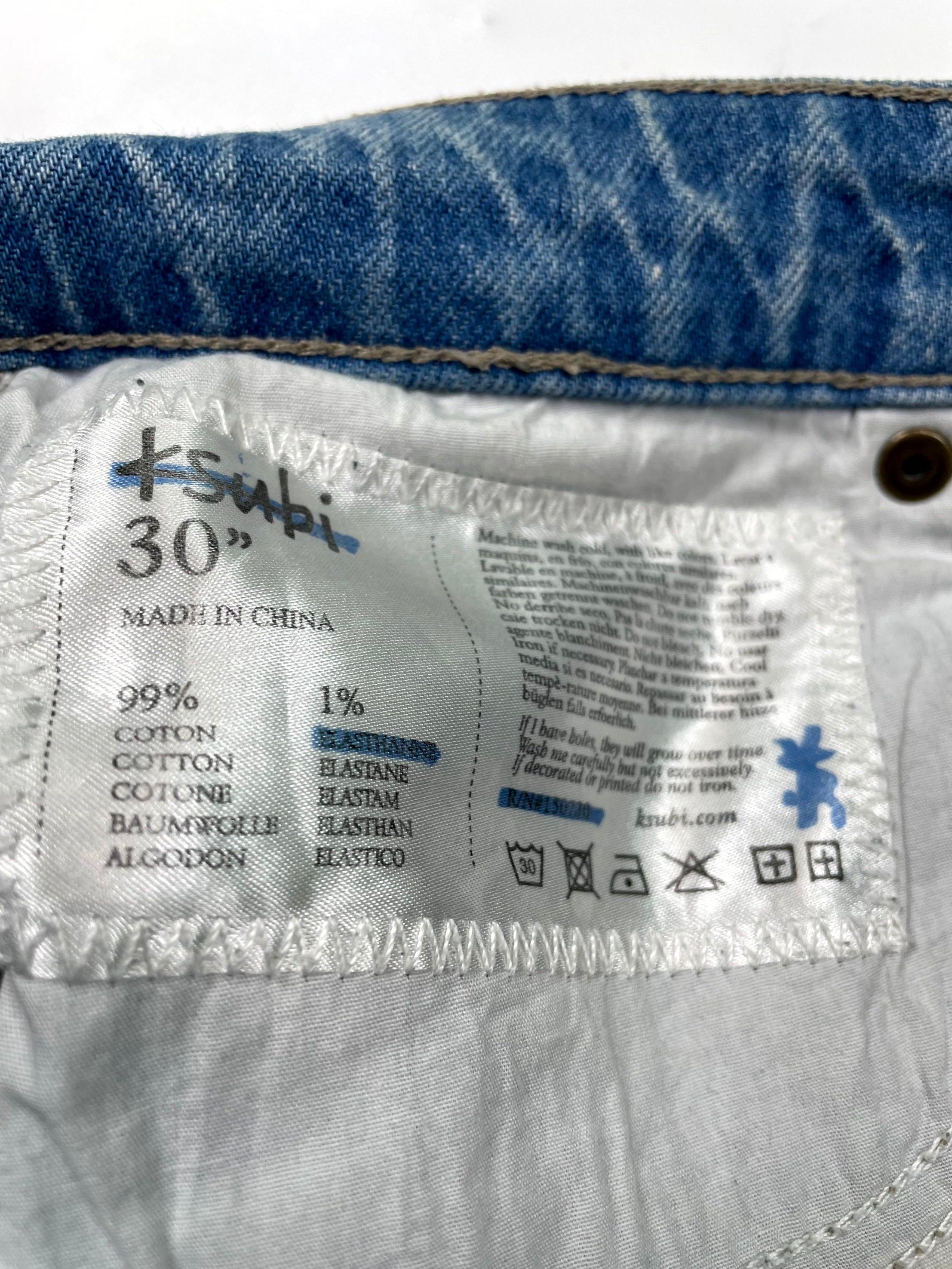 Ksubi Light Wash Jeans