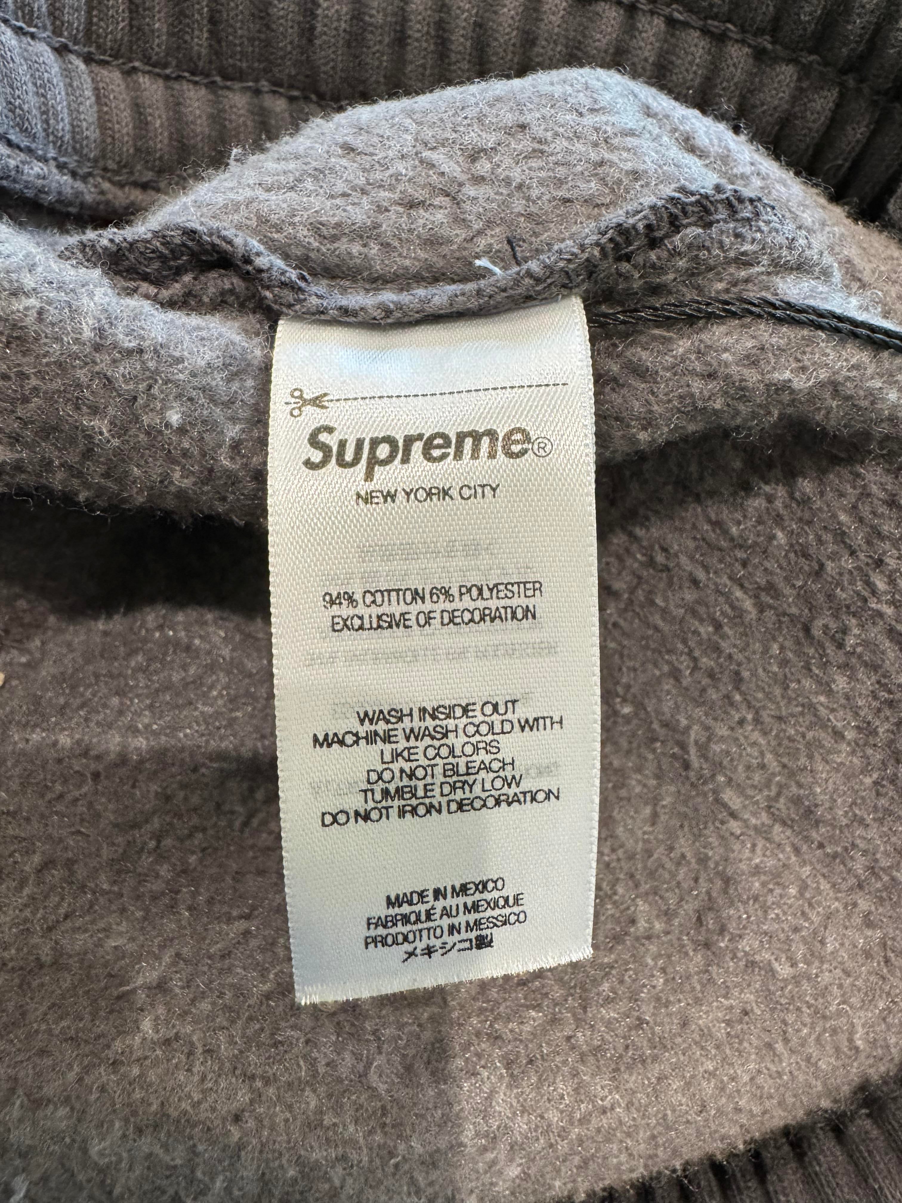 Supreme Classic Logo Grey Shorts