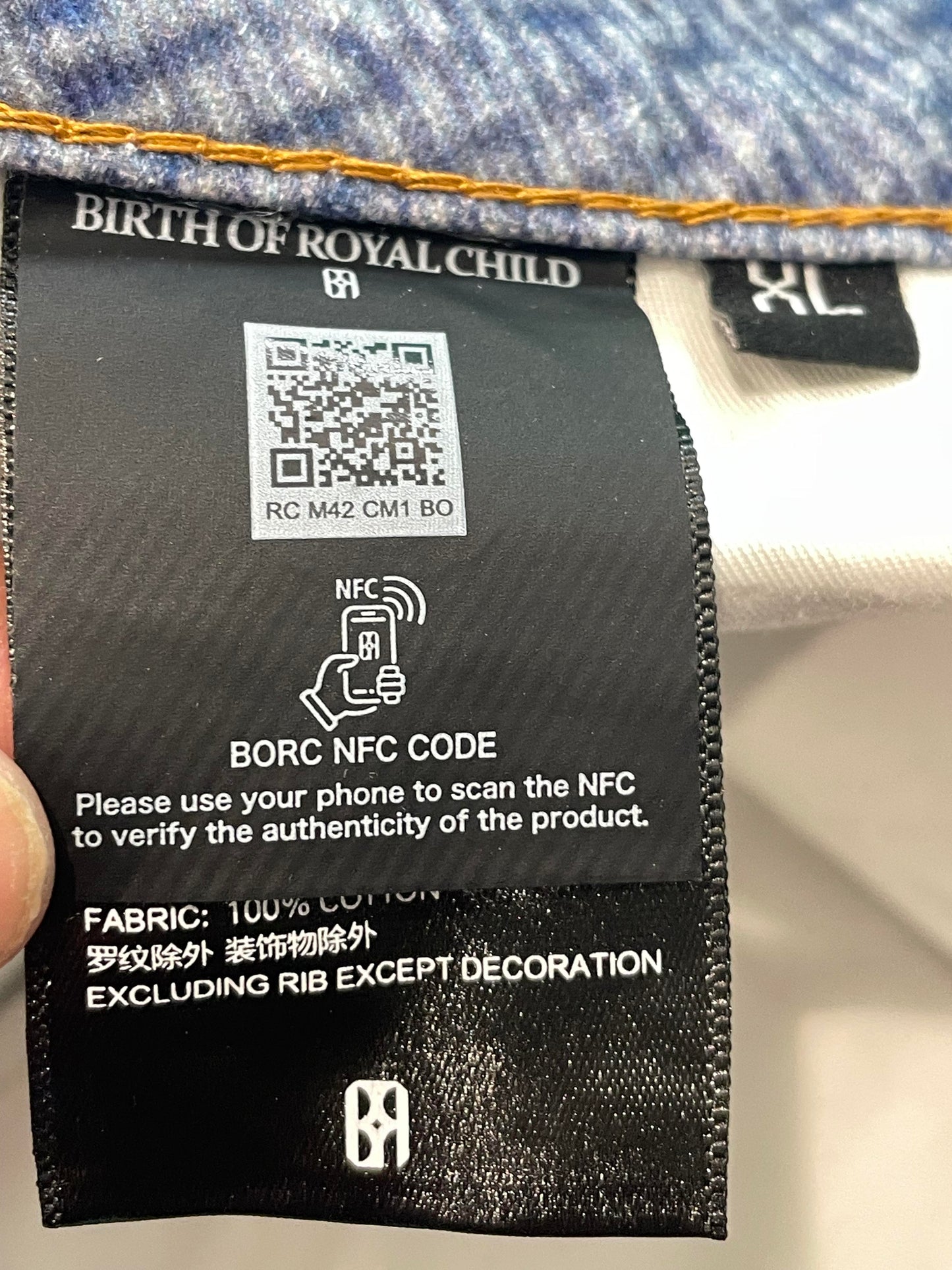 Birth Of Royal Chlid Light Wash Jeans