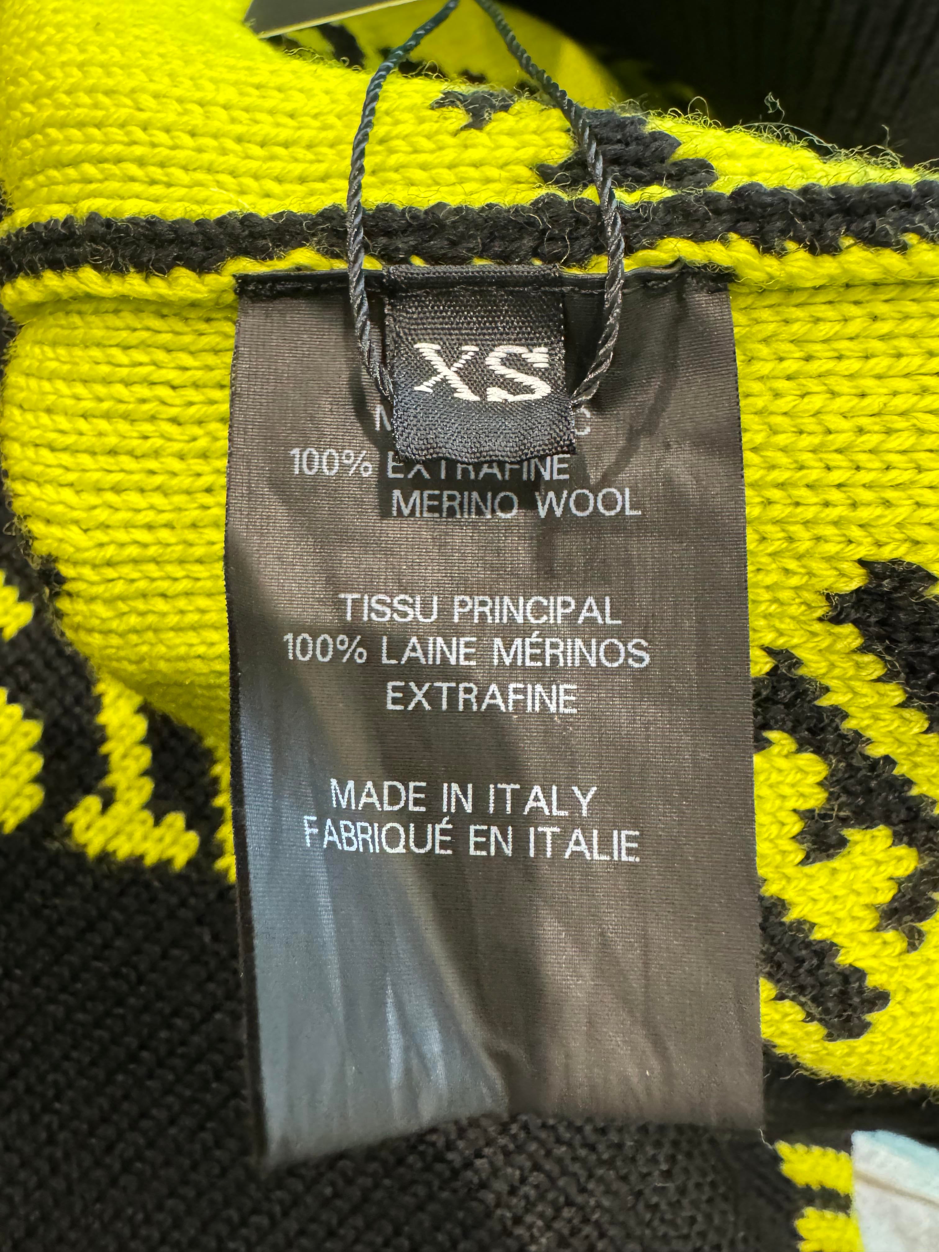 Vetements Black Lime Sweater