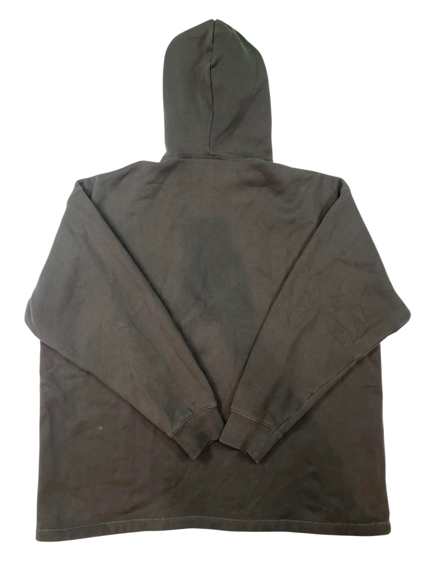 Essentials Relaxed Dark Olive Hoodie