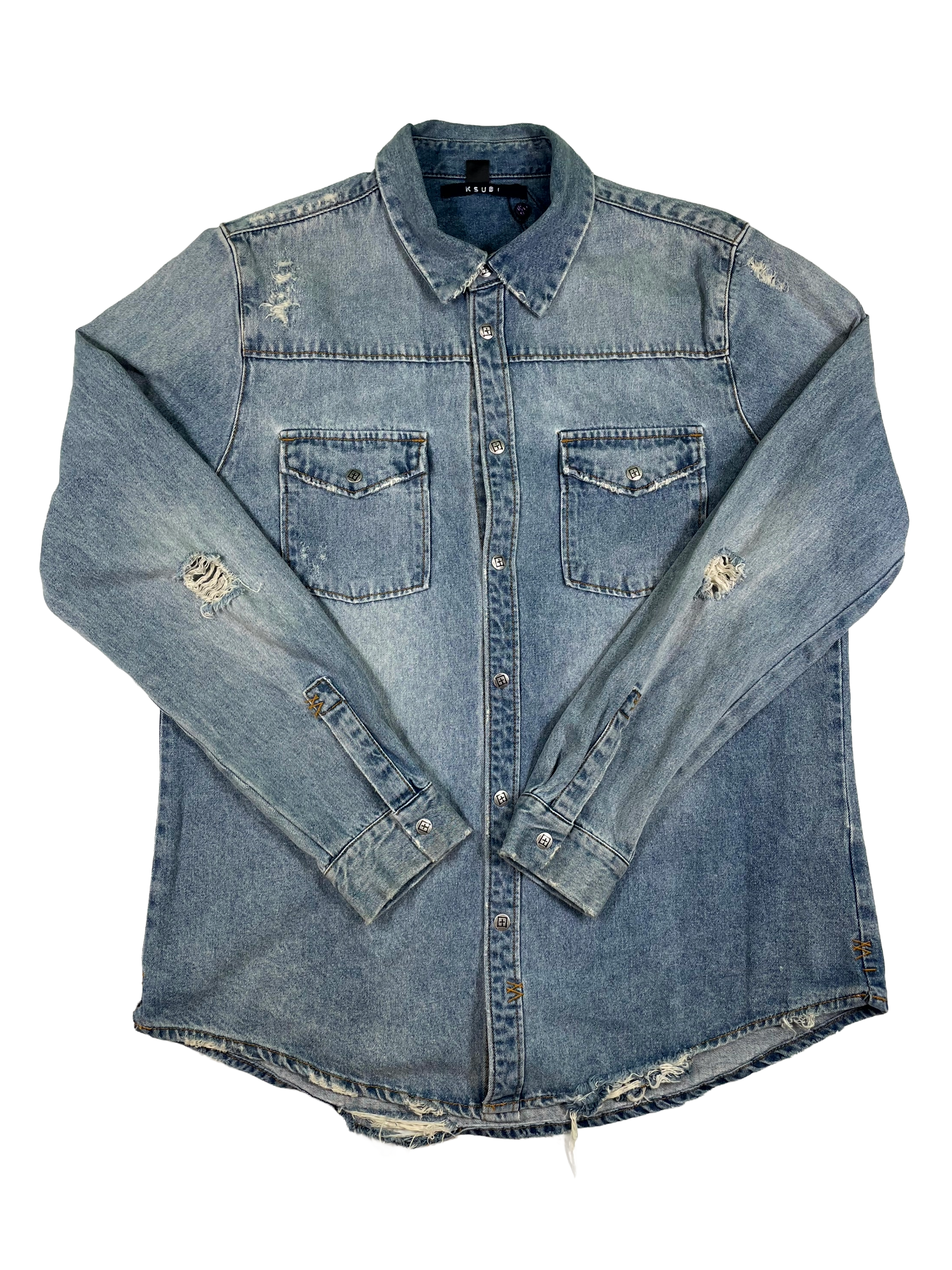 Ksubi Denim Light Wash Jacket