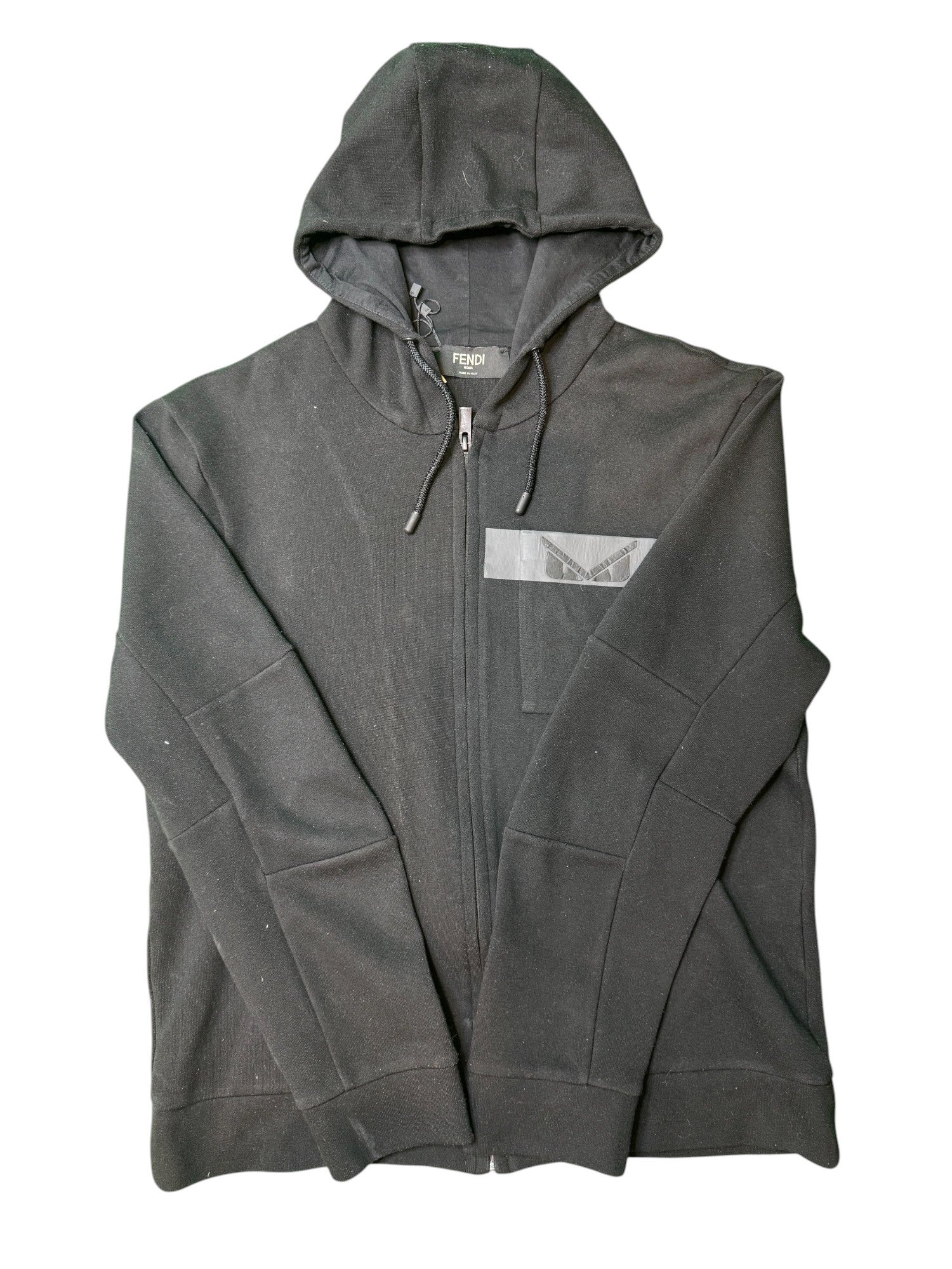 Fendi Monster Zip Up Black