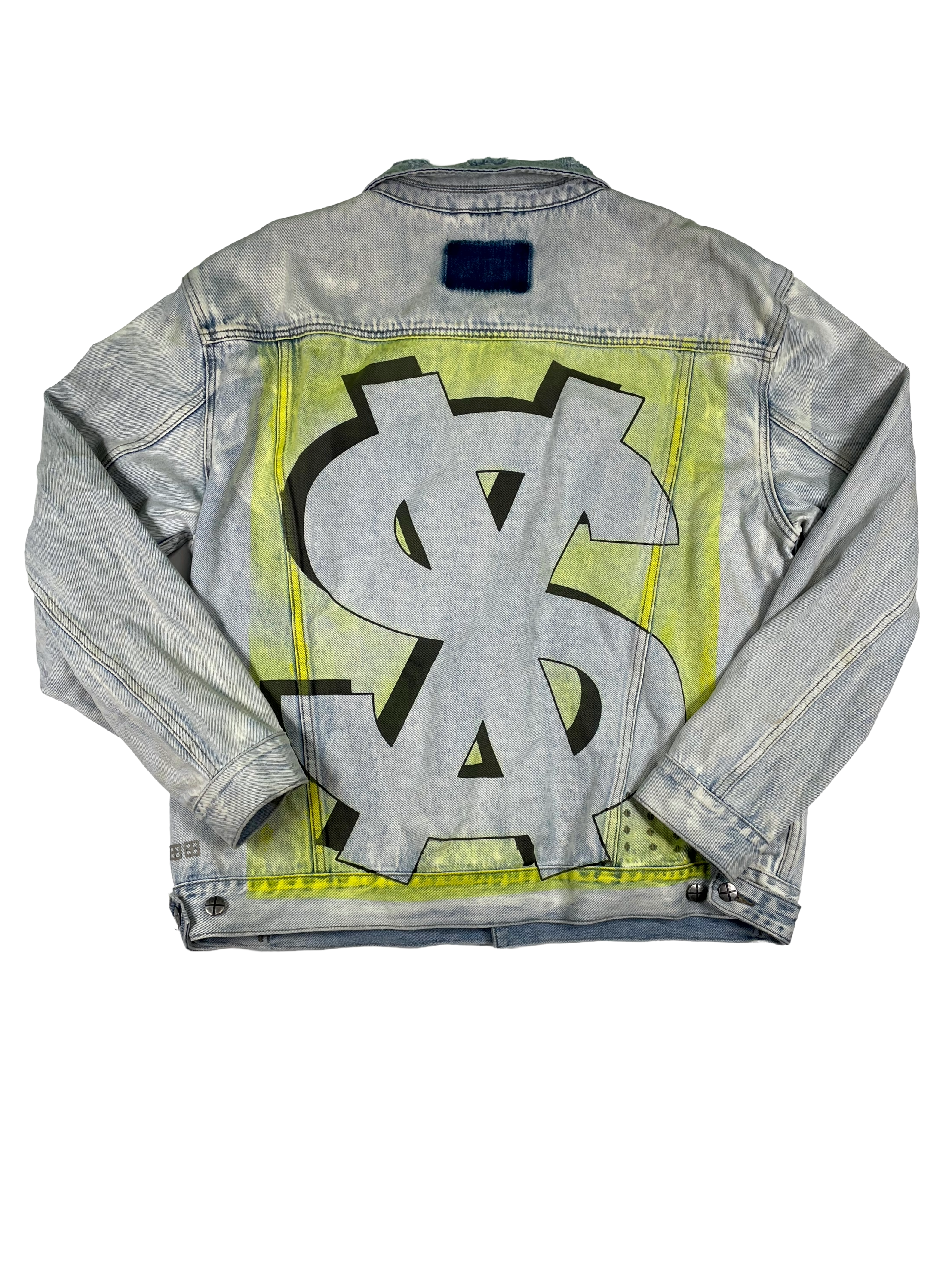 Ksubi Denim Light Wash & Yellow Jacket