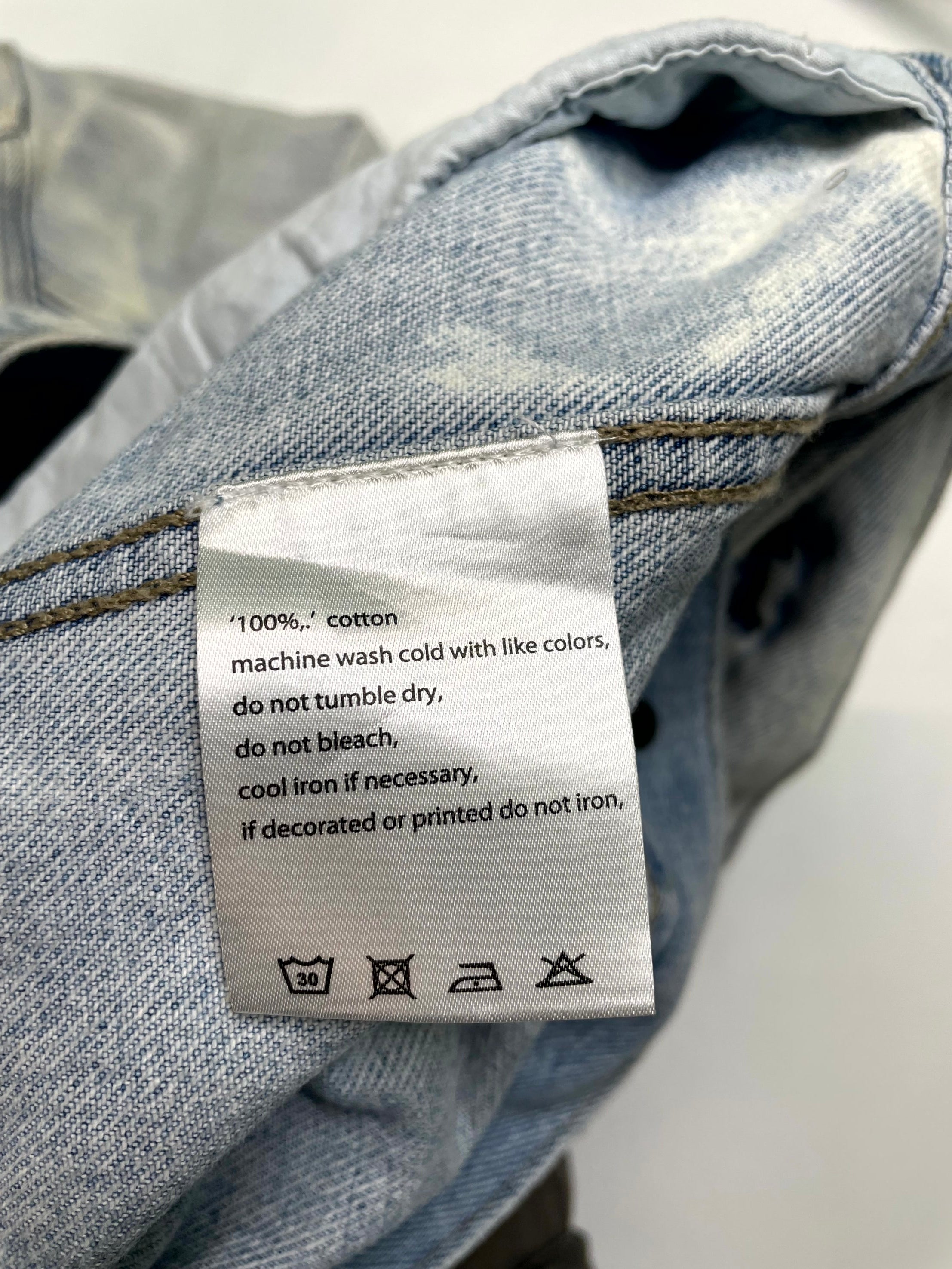 Ksubi Denim Light Wash & Yellow Jacket