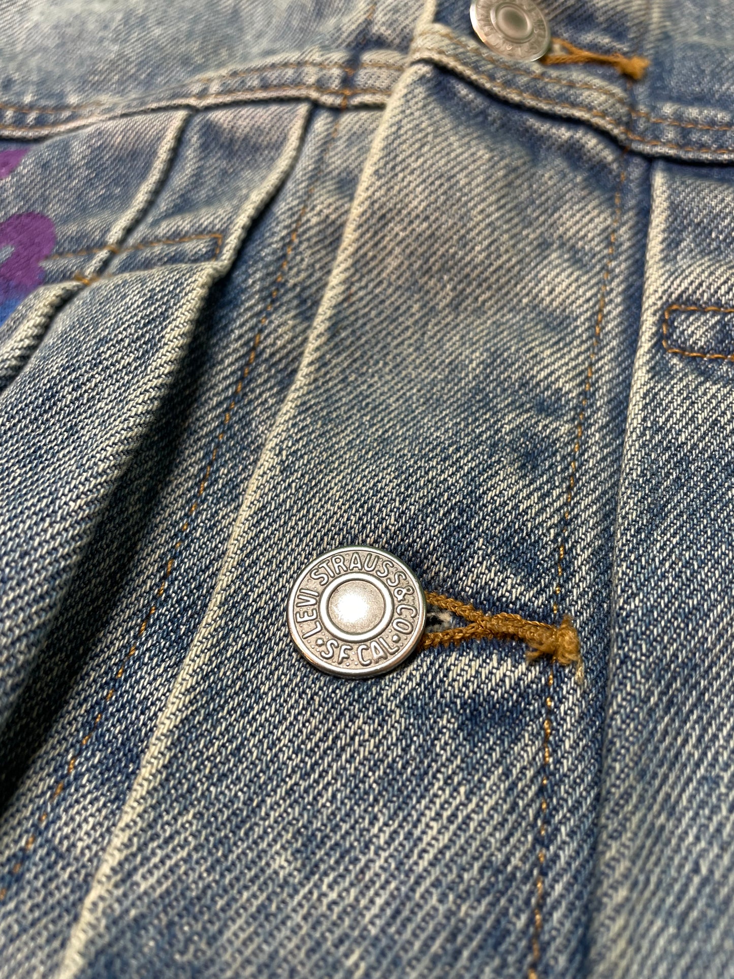 Denim Tears BSTROY Blue Denim Jacket