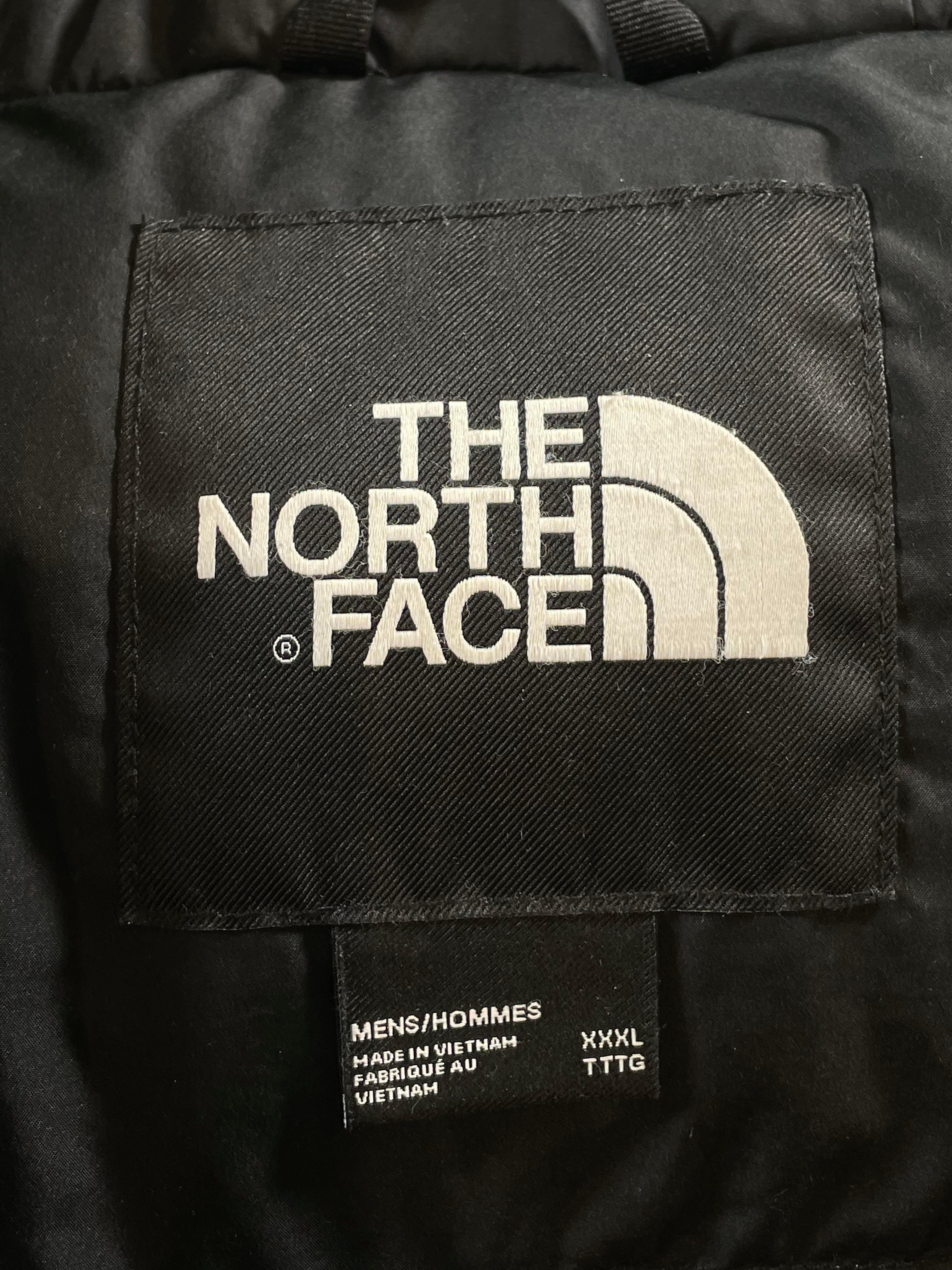 The North Face Fur Down Black Puffer Jacket