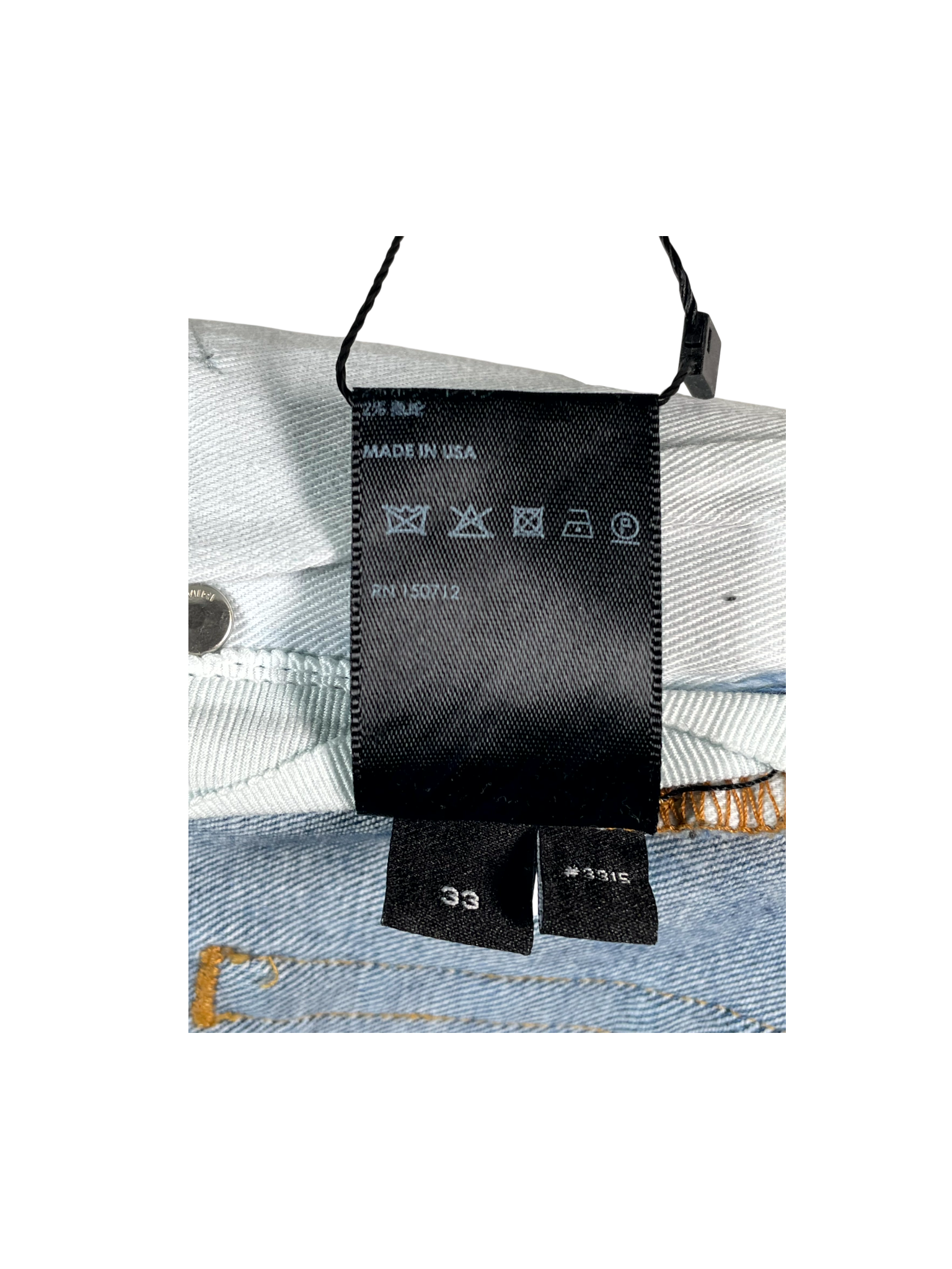 Amiri Denim Chemist Blue Jeans