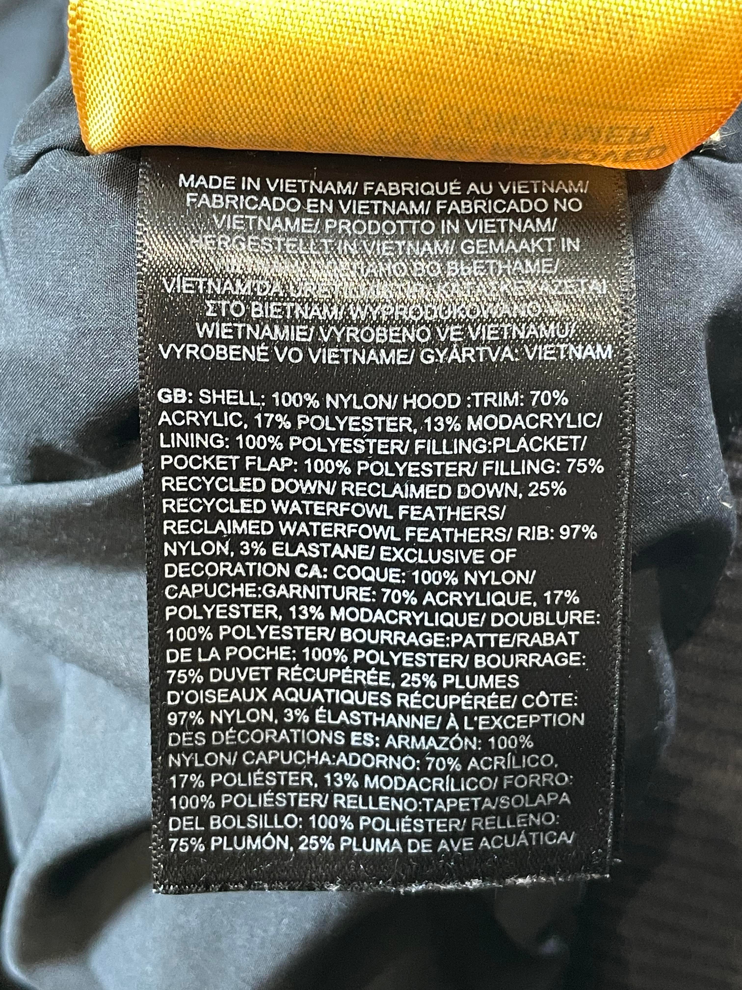 The North Face Fur Down Black Puffer Jacket