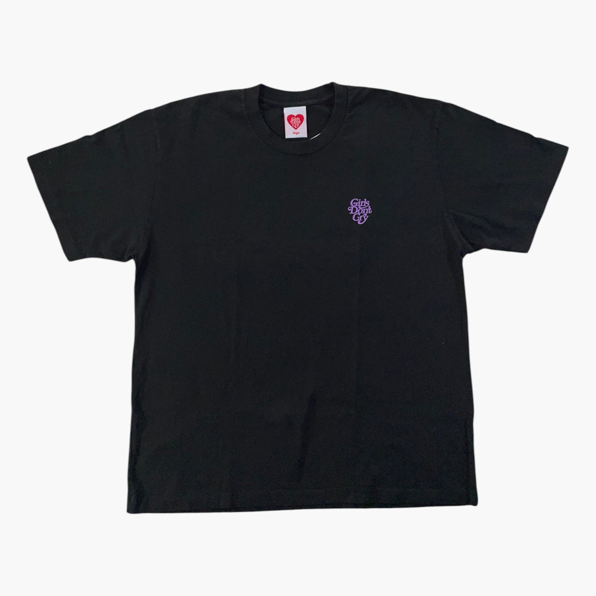 Girls Dont Cry Black & Purple Logo Tee