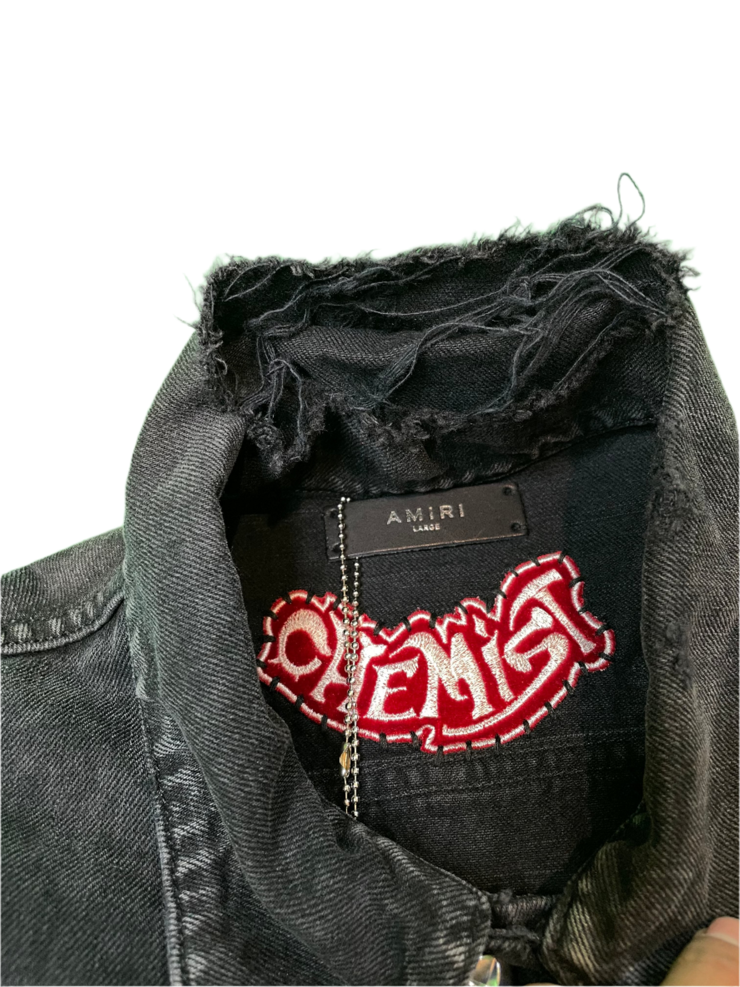 Amiri Chemist Black & Red Jacket