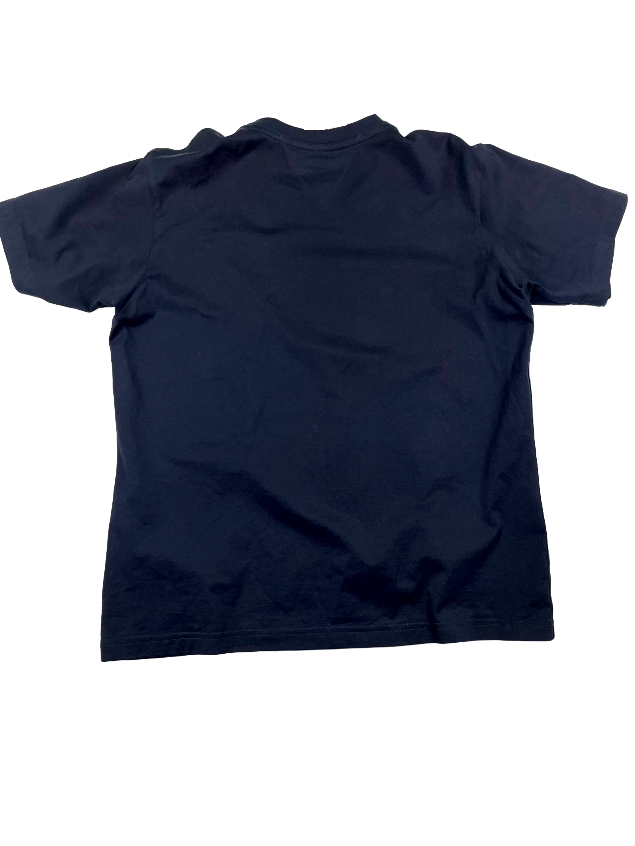 Bottega Veneta Mini Logo Navy Tee