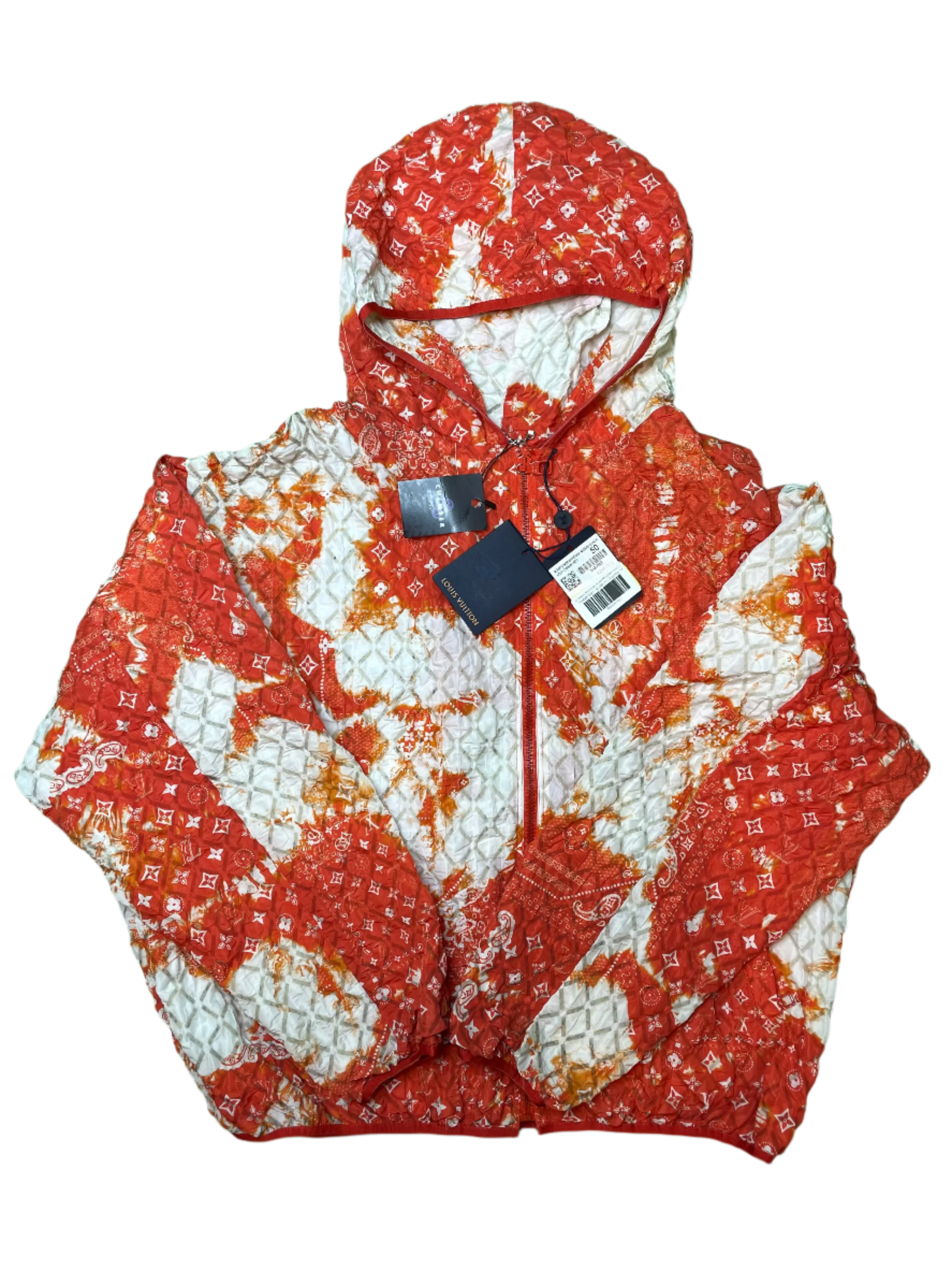 LV Paisley Monogram White & Red Jacket