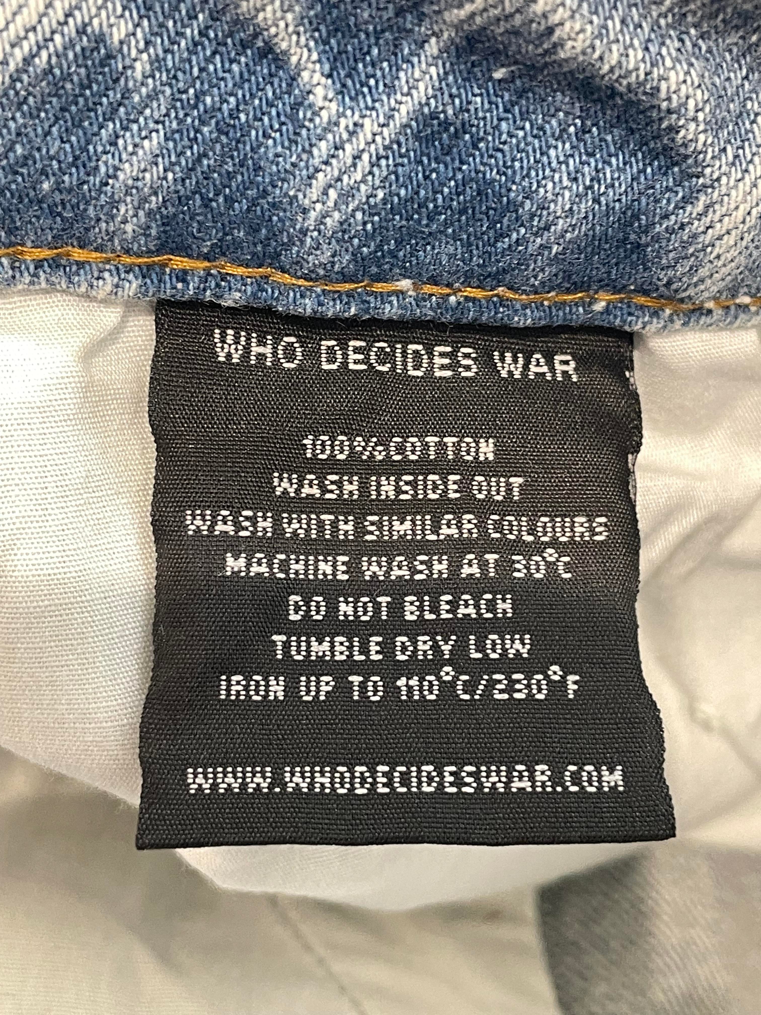 WDW Roygbiv Distressed Denim