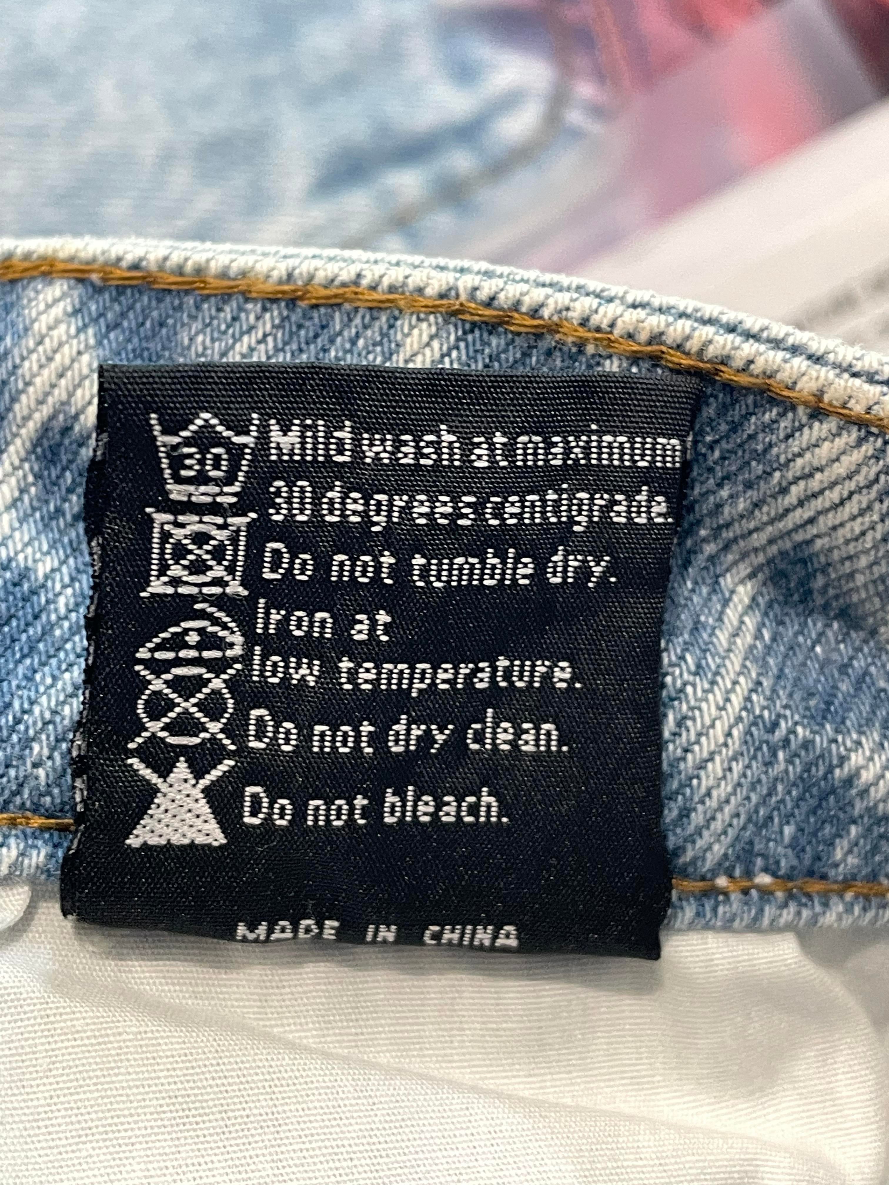 WDW Roygbiv Distressed Denim