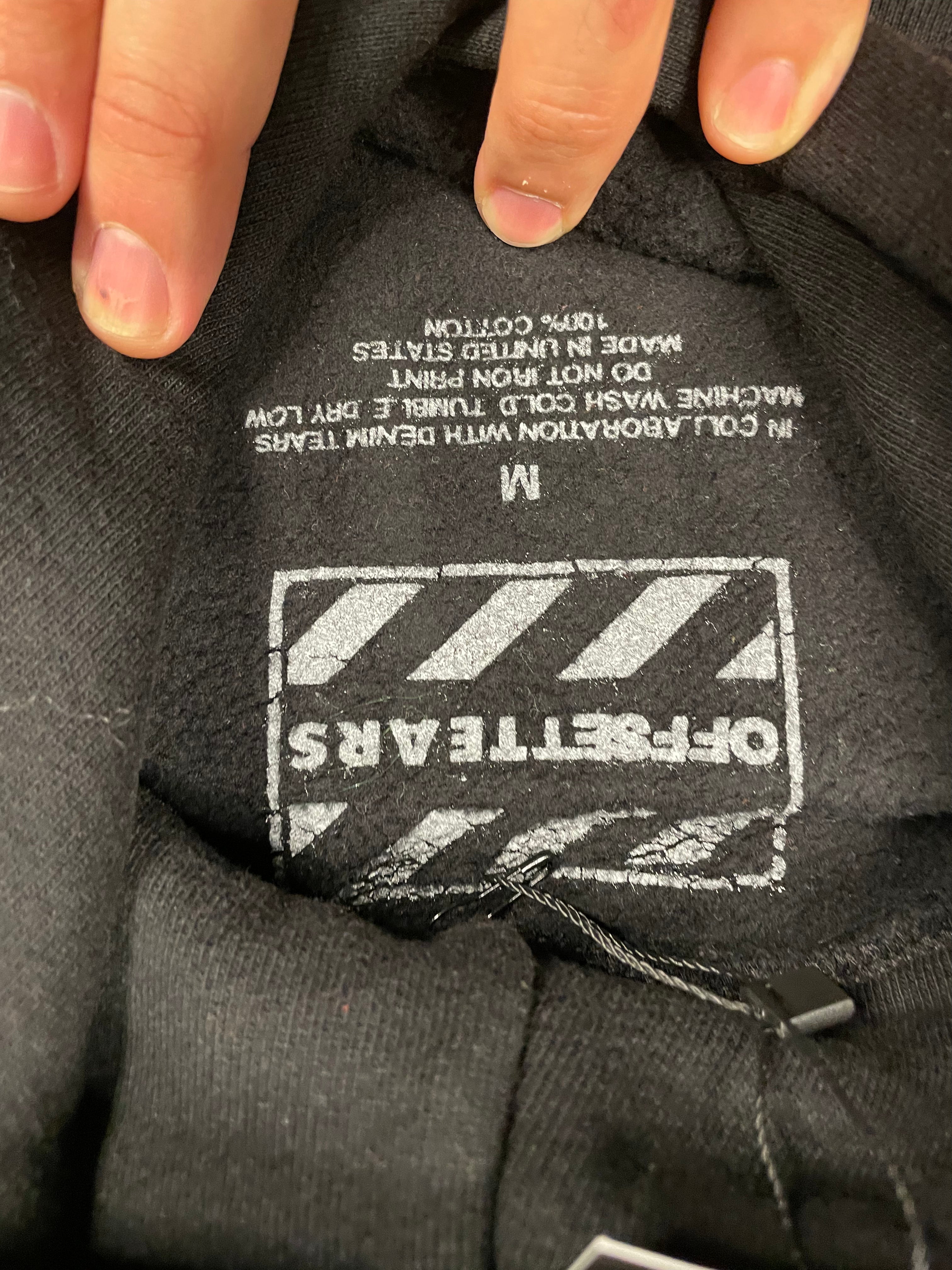 Denim Tears OffSet Hoodie Medium Used