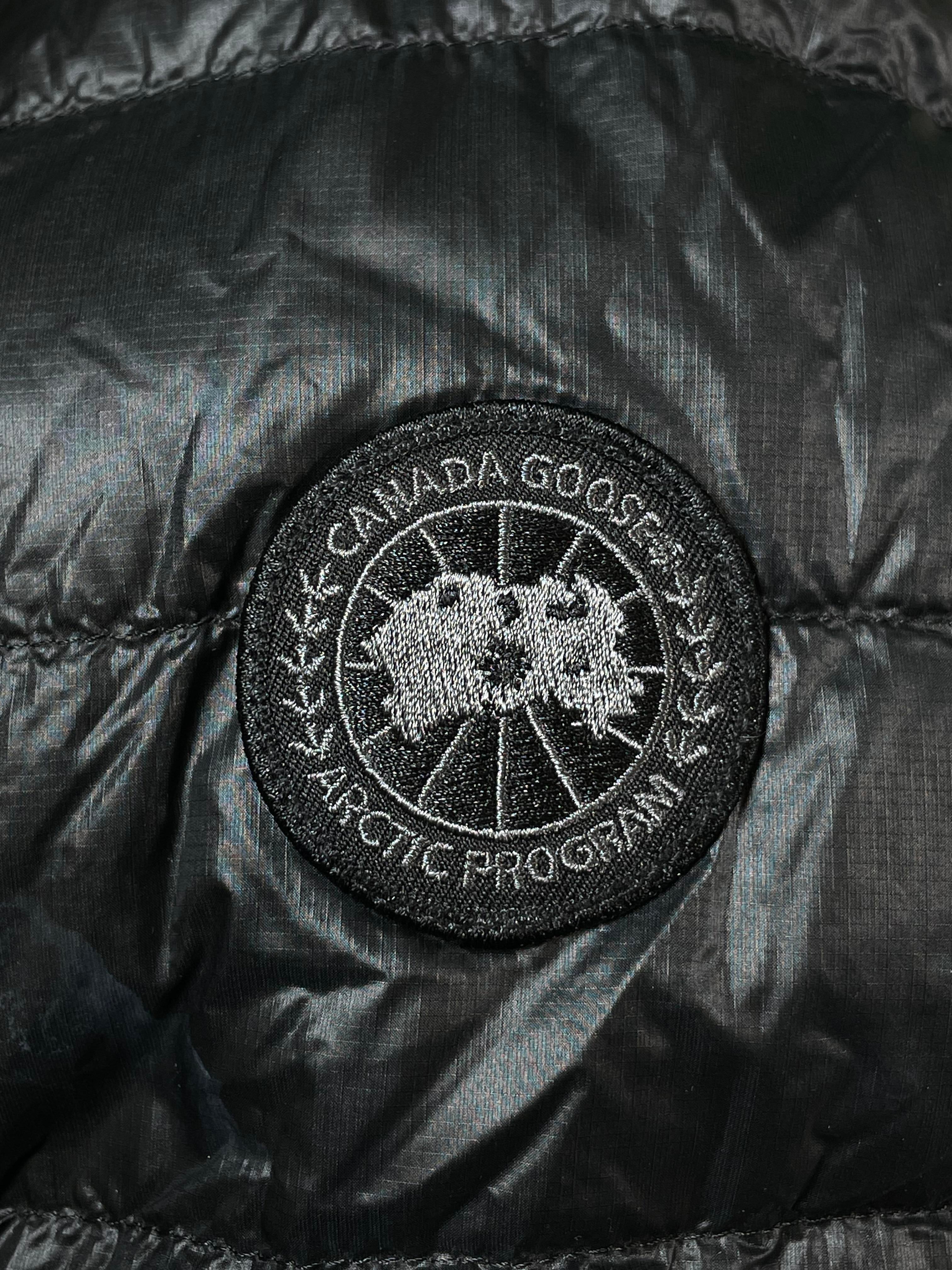 Canada Goose Mono Thin Black Puffer Jacket