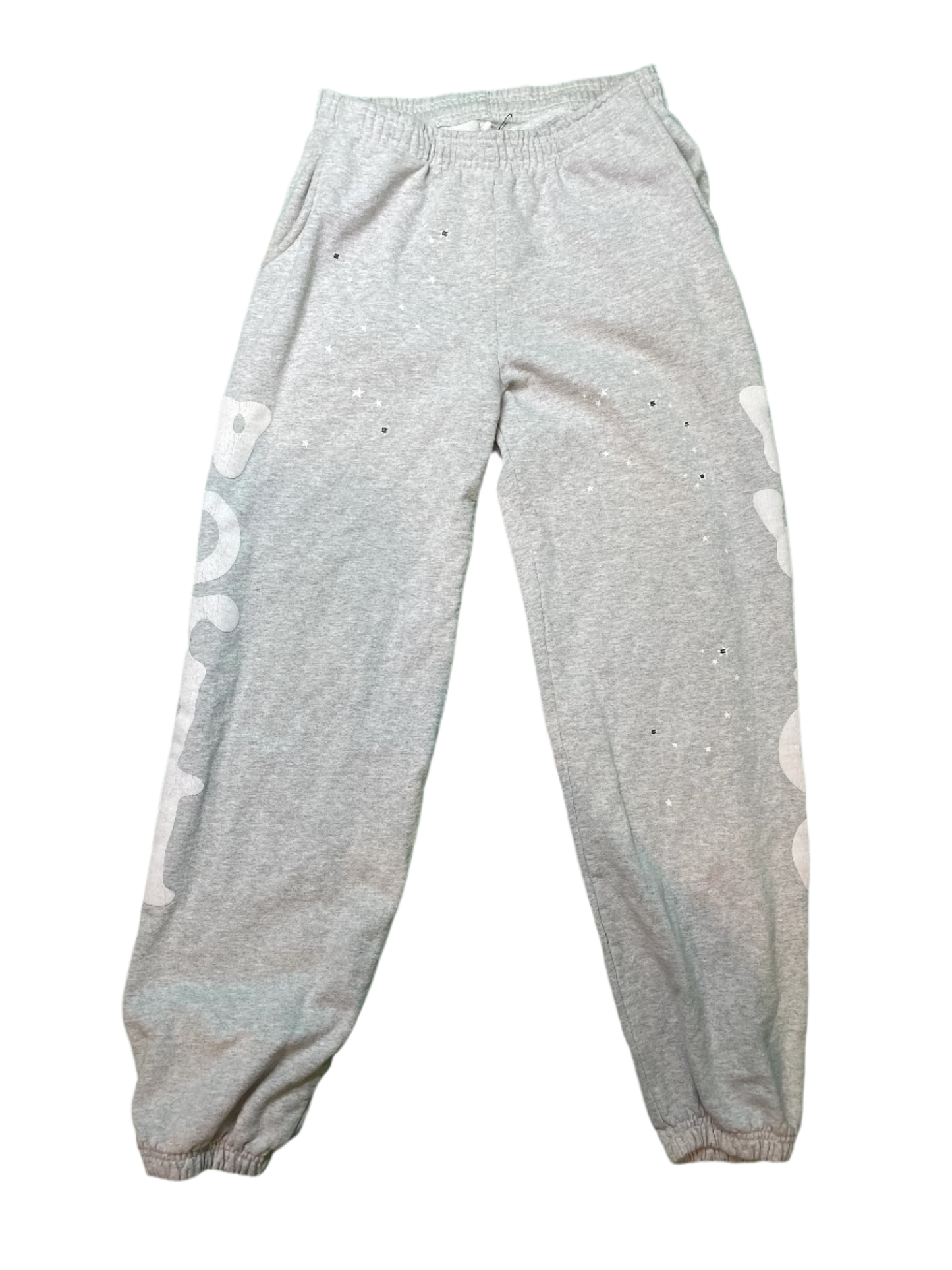 Sp5der Grey Beluga Sweatsuit